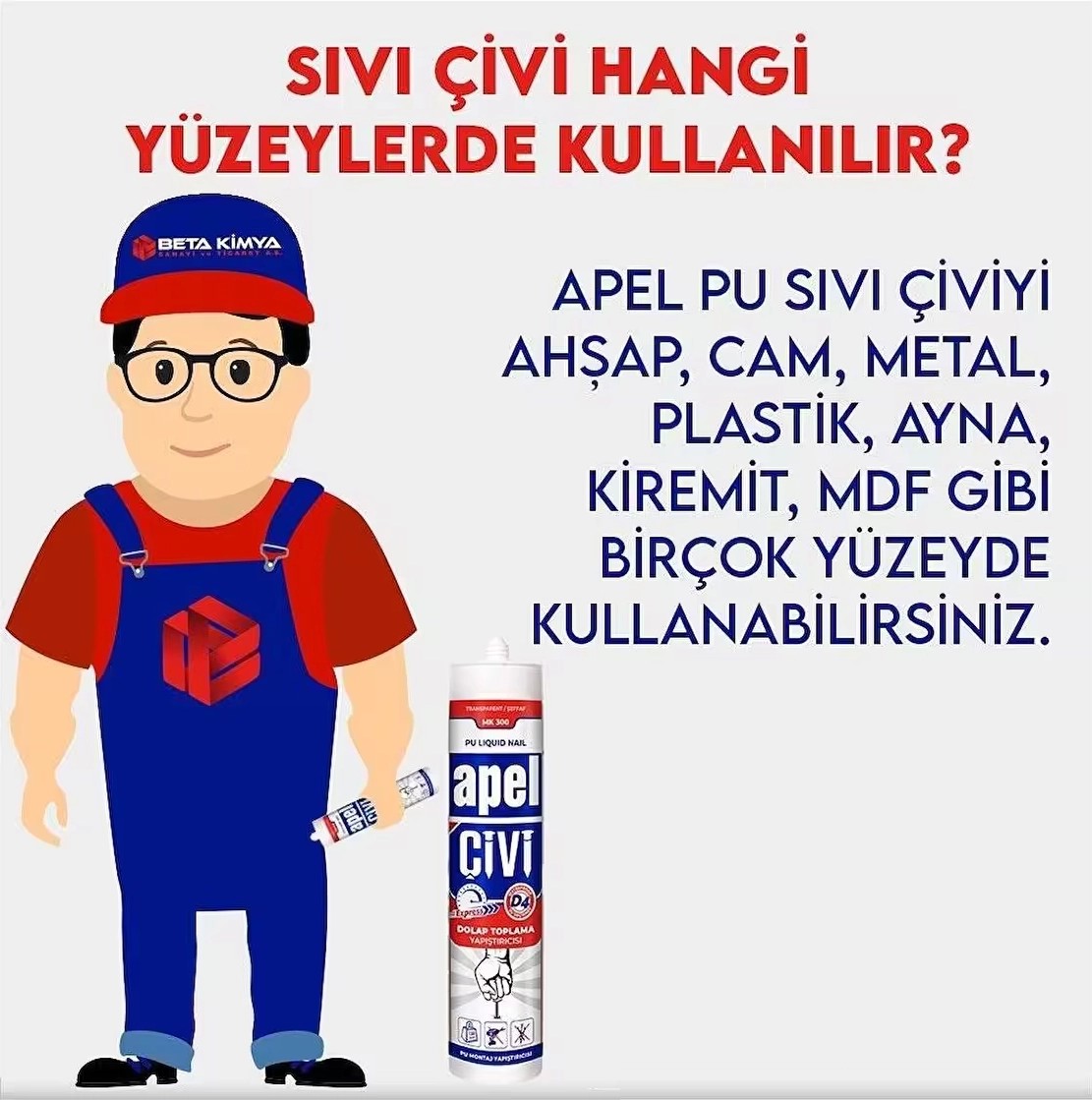 APEL PU Sıvı Çivi