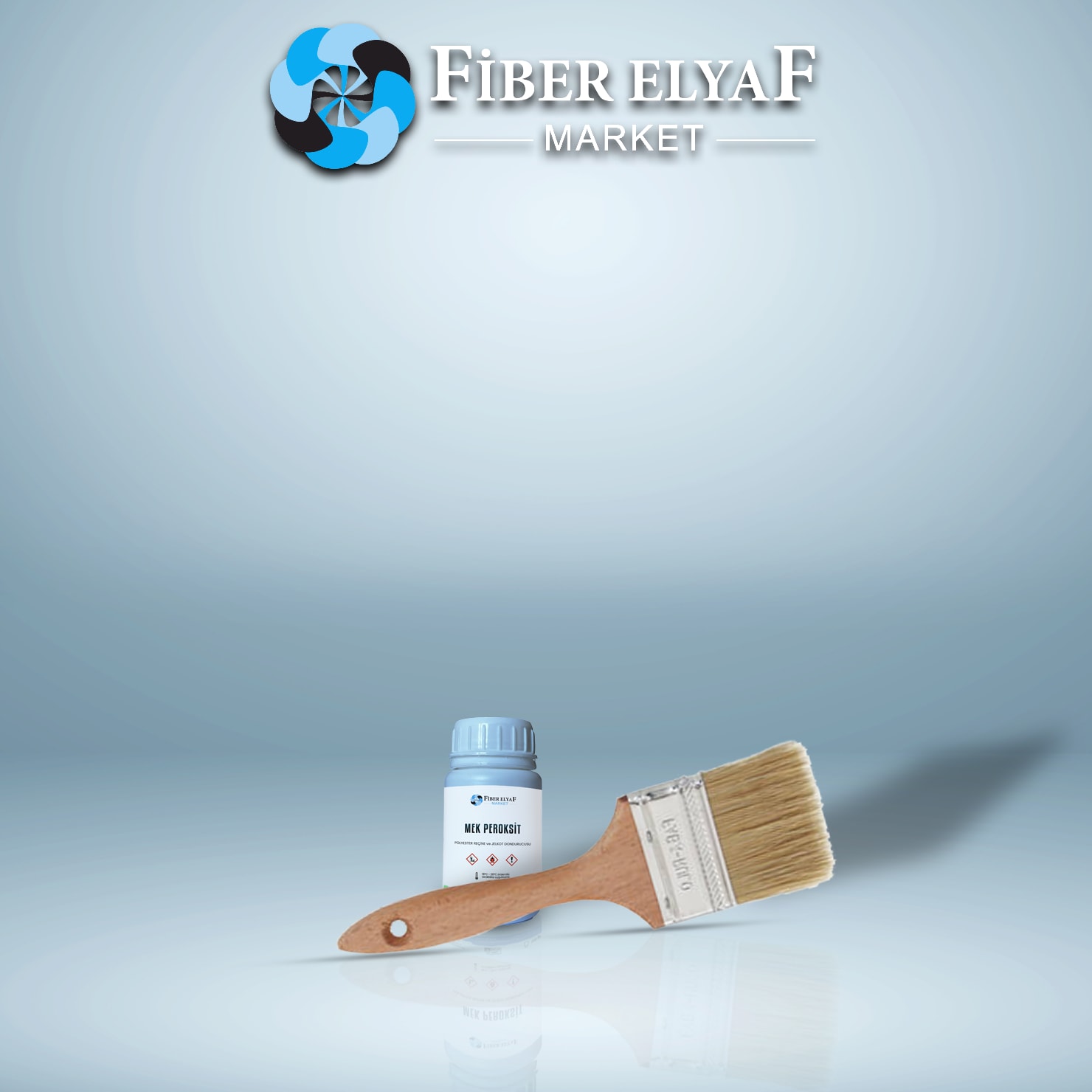 Fiber Elyaf Market Yüzey Tamir Kiti 1 Kg