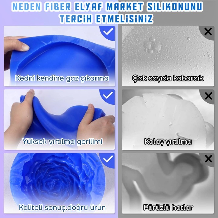 Kalıp ve Model Silikonu 5 Shore