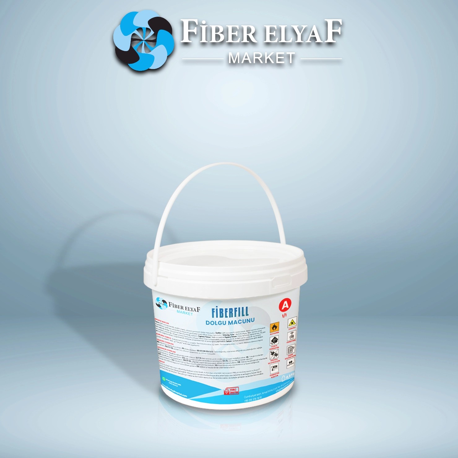 FiberFill Epoksi Dolgu Macunu Seti