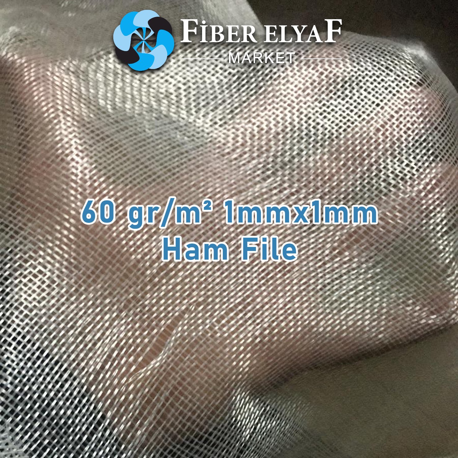 Cam Elyaf Ham File 60gr/m² 1mmx1mm