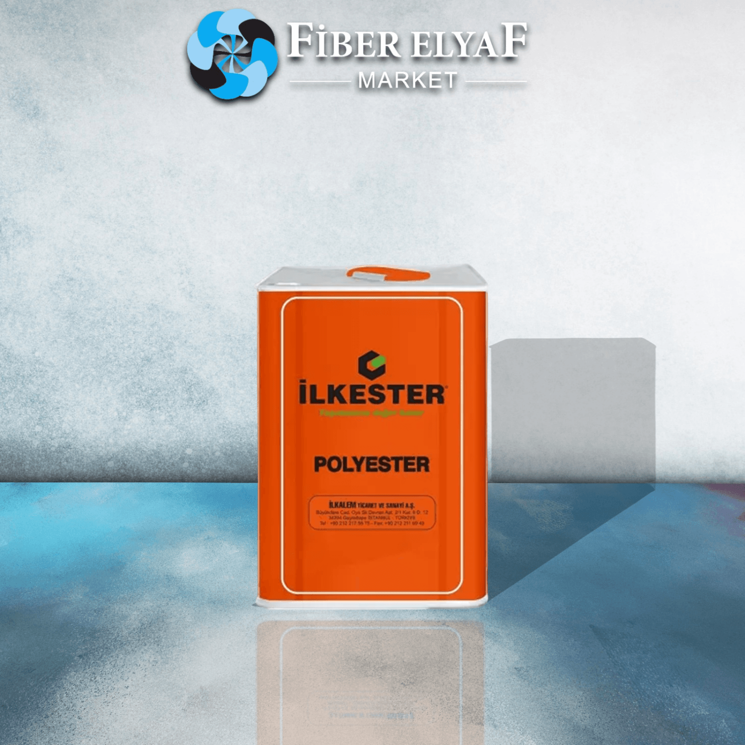 Fiber Elyaf İlkester (P-053) Döküm Tipi Polyester Reçine