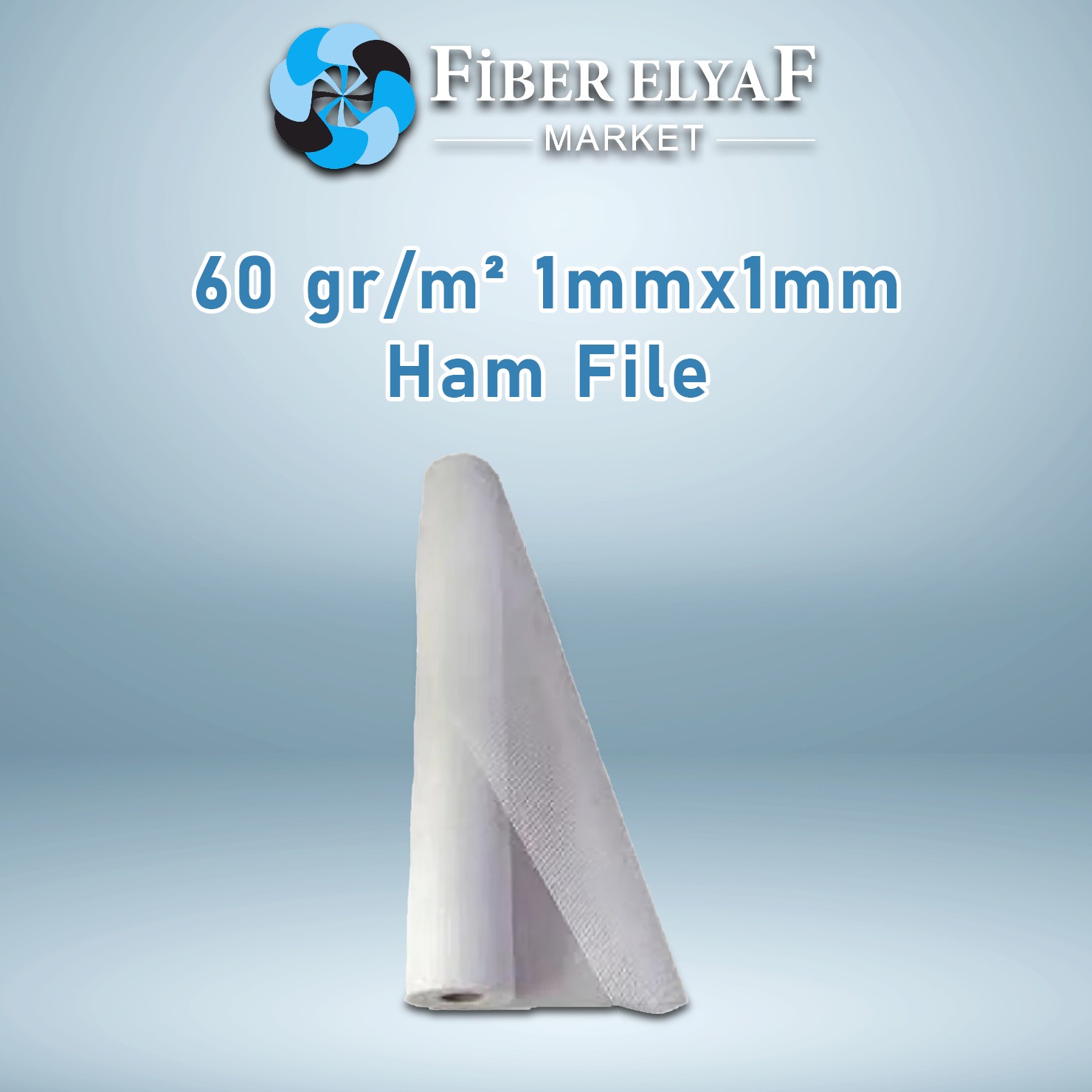 Cam Elyaf Ham File 60gr/m² 1mmx1mm