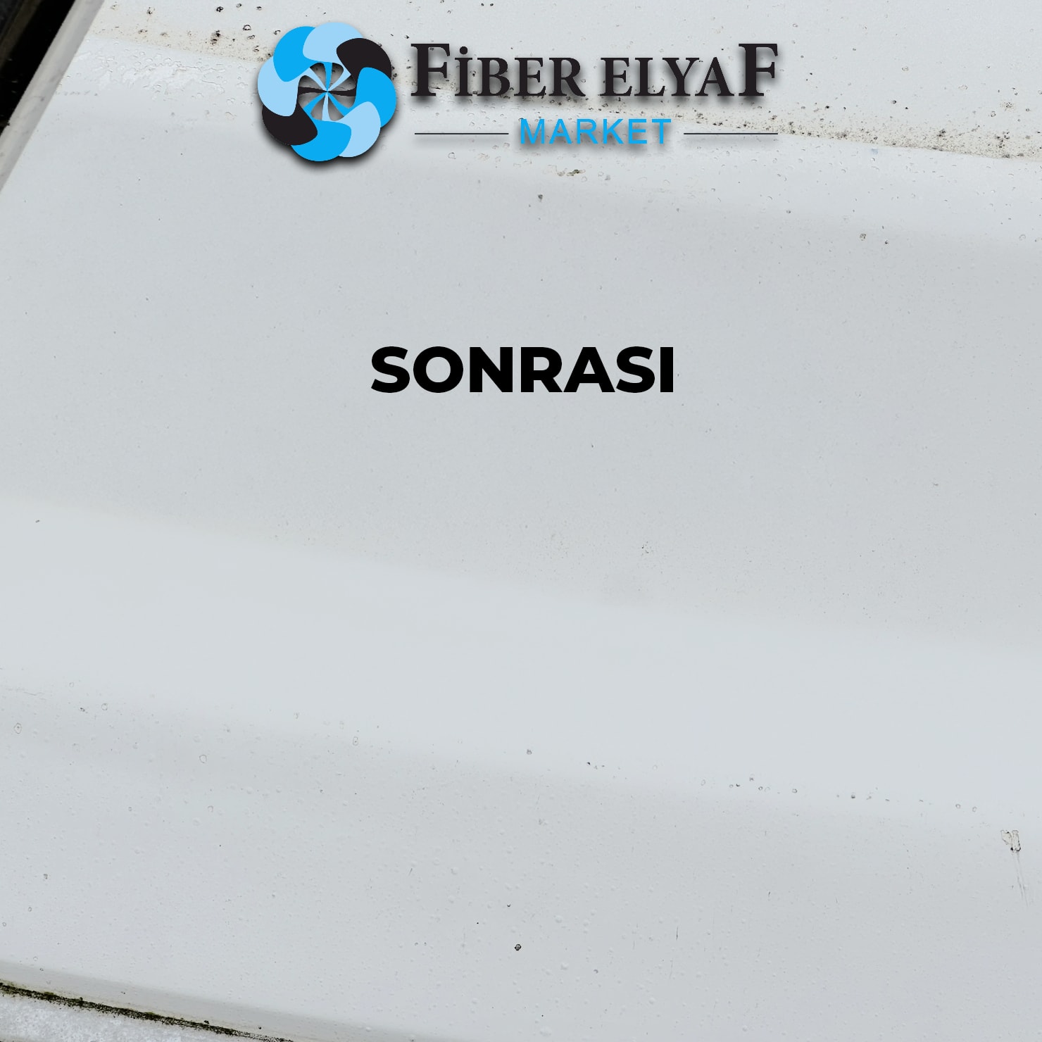 Fiber Elyaf Market Yüzey Tamir Kiti 1 Kg