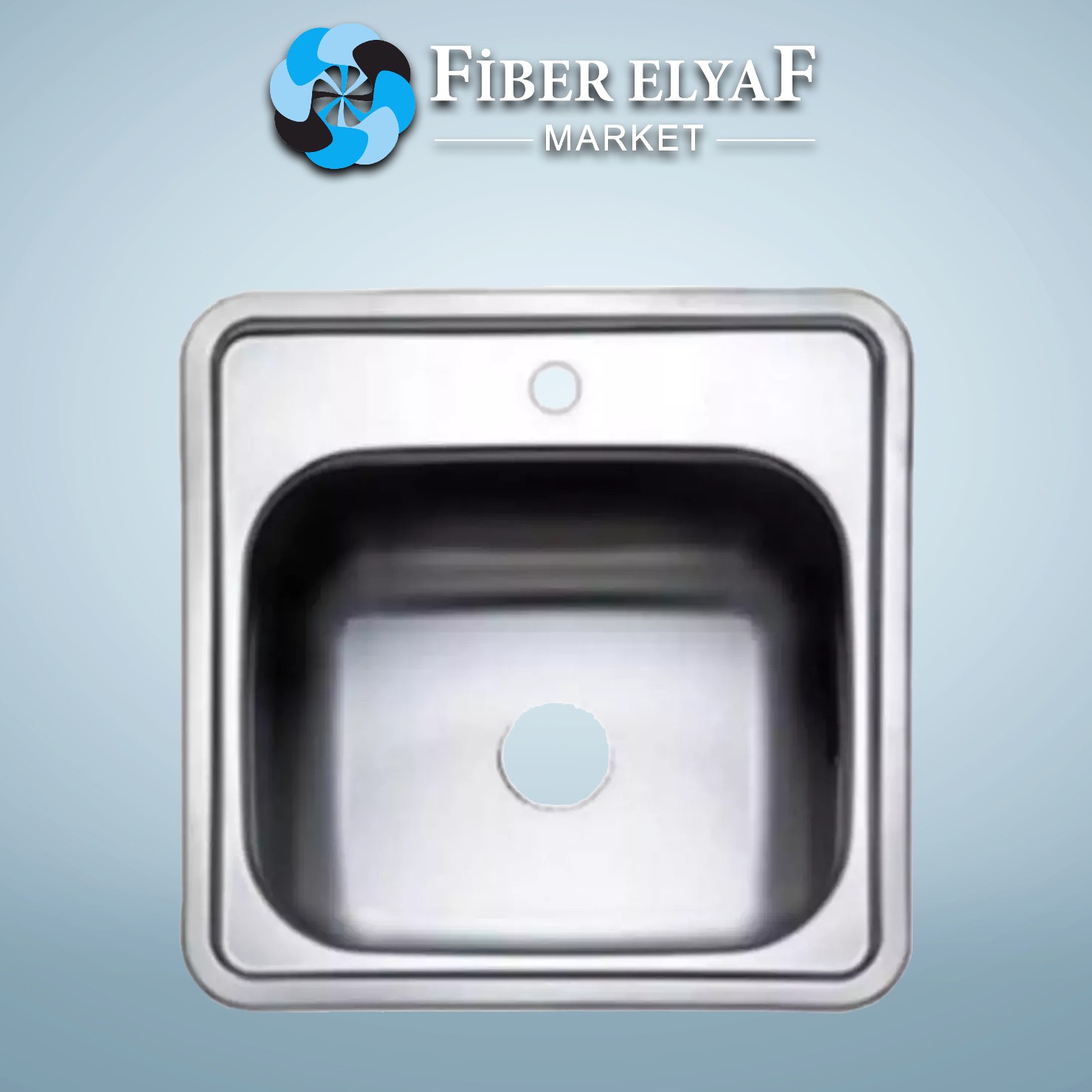 Kare Evye Musluk Delikli 38x38 