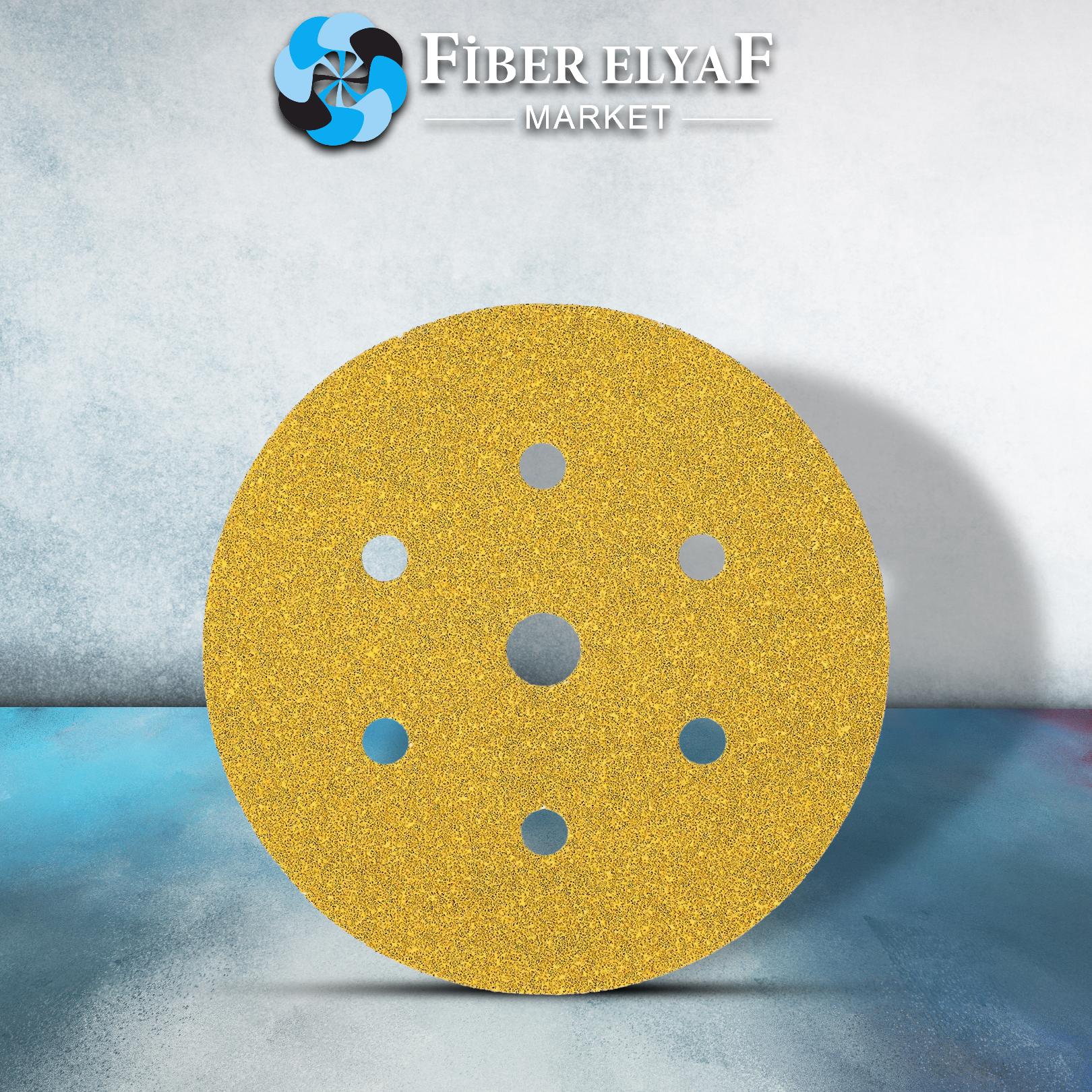 Gold 150 mm Cırt 7 Delikli Zımpara 100'lü Paket