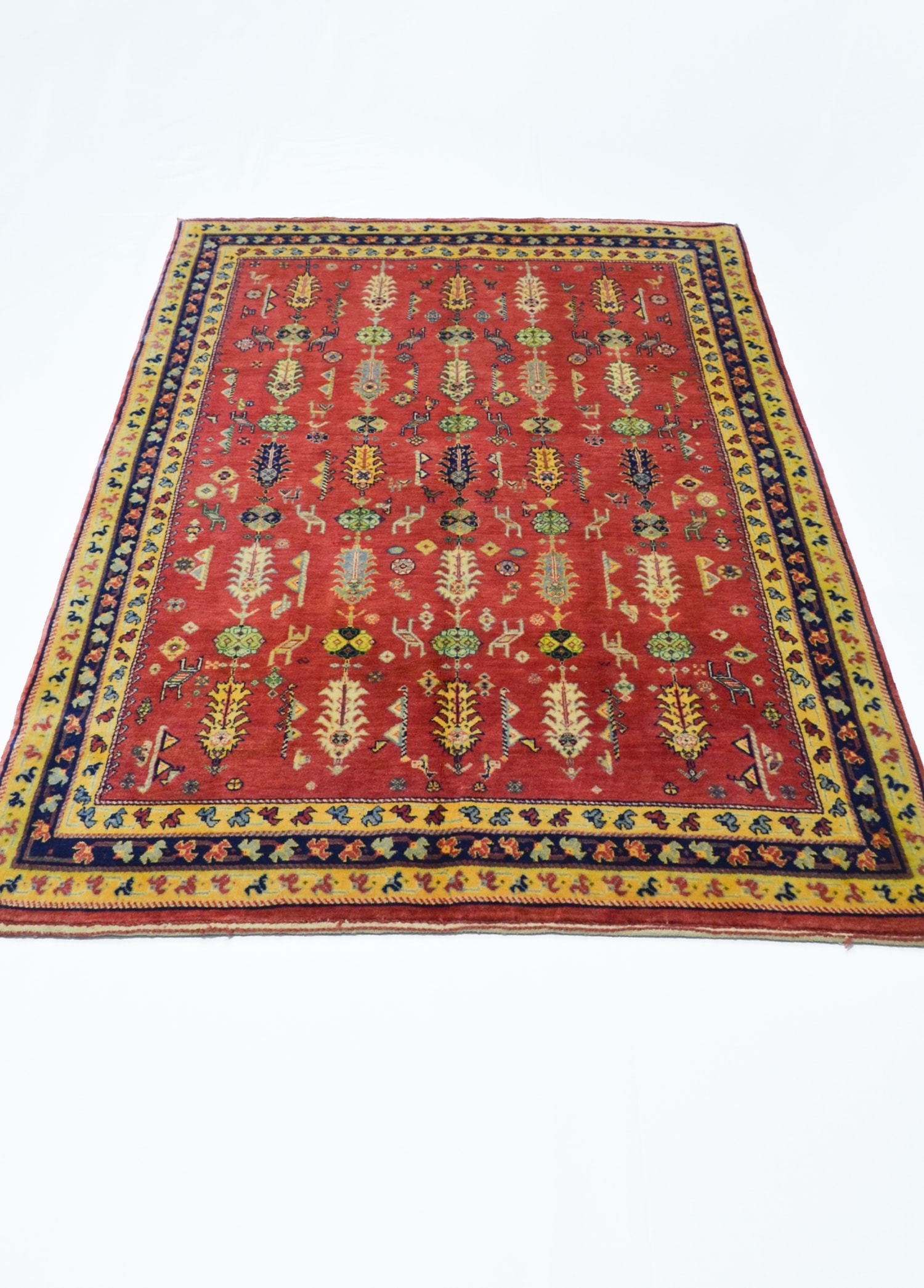 El Dokuma İran Süper Saruk Halısı 130x186 cm (2.42 m²)