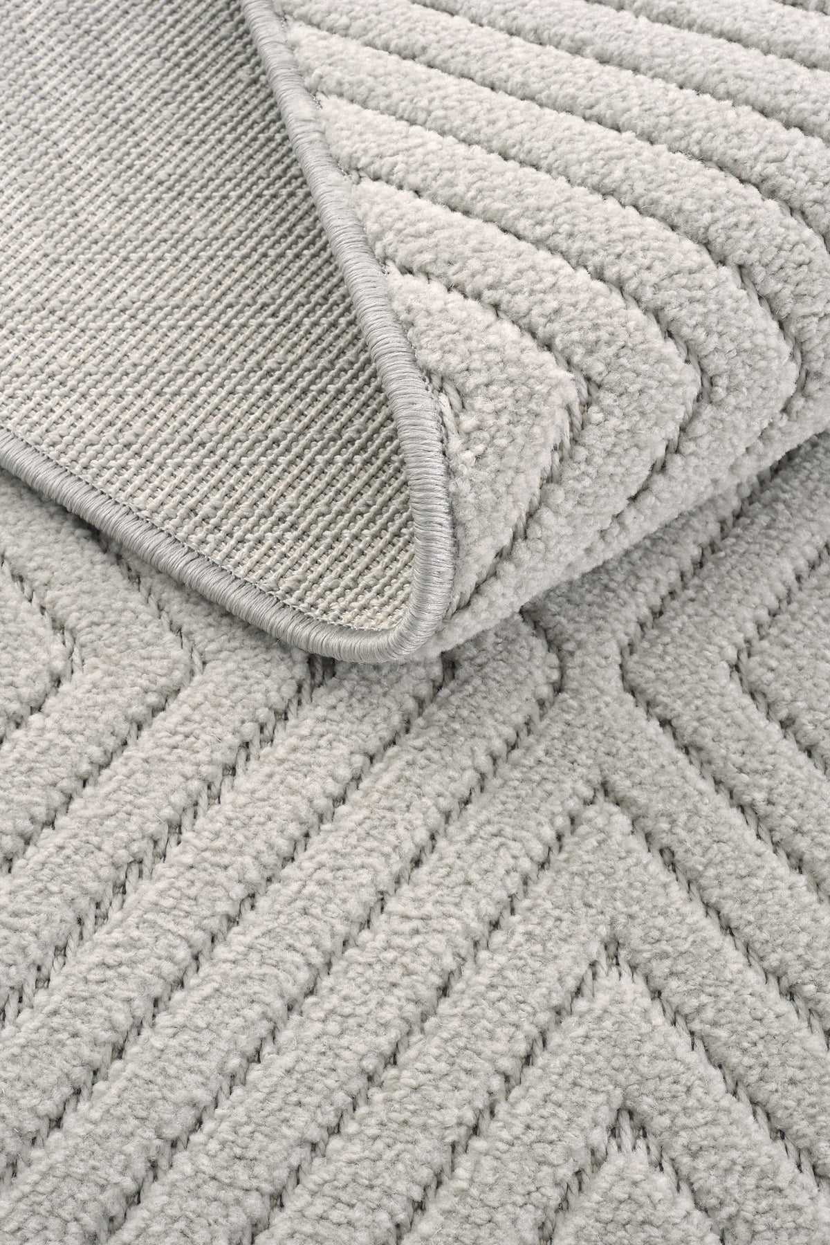 Prag 9207 Modern Desen ve Yumuşak Dokulu Pastel Renk Halı