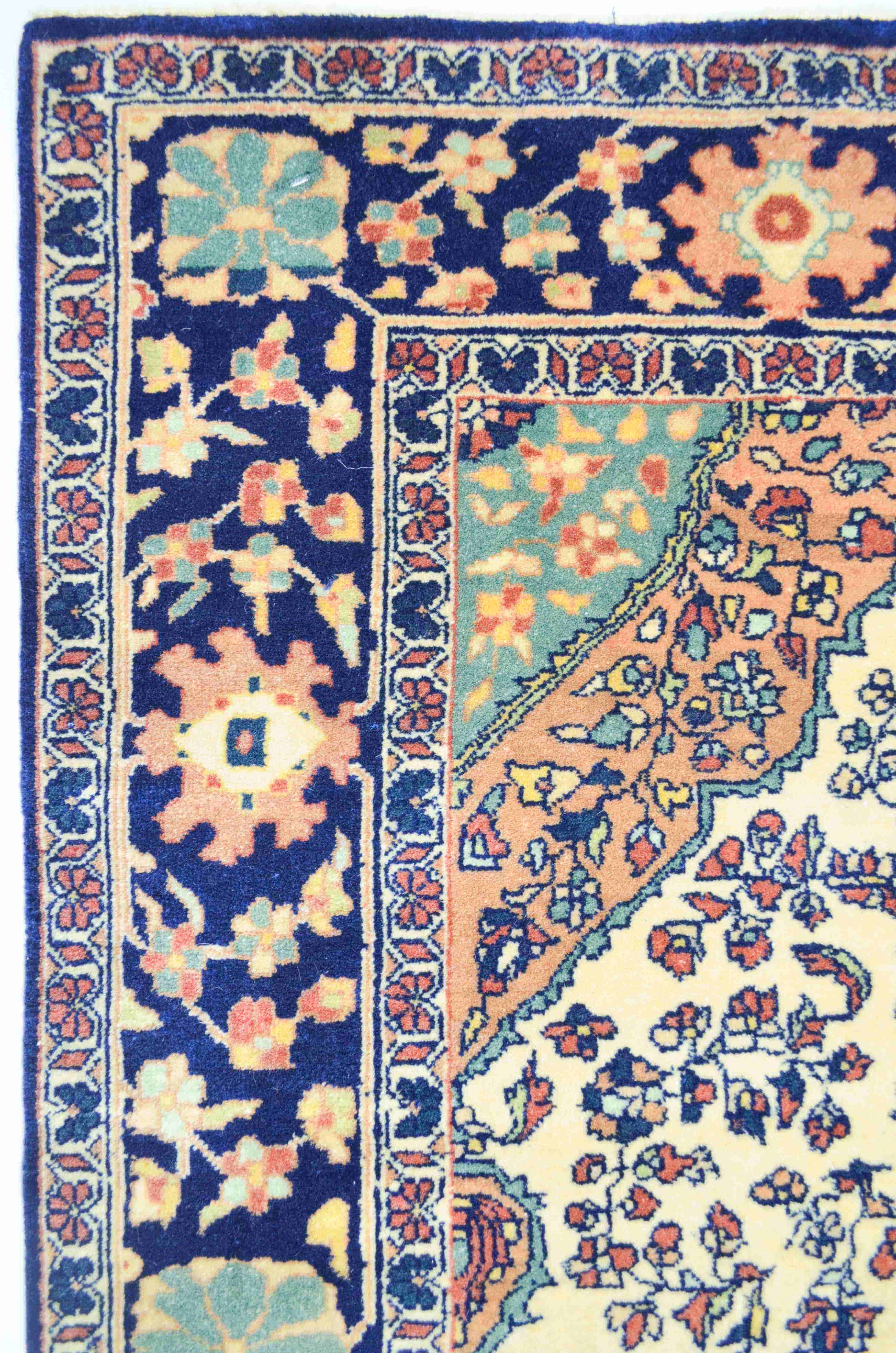 El Dokuma İran Saruk Halısı 118x176 cm (2.07 m²)