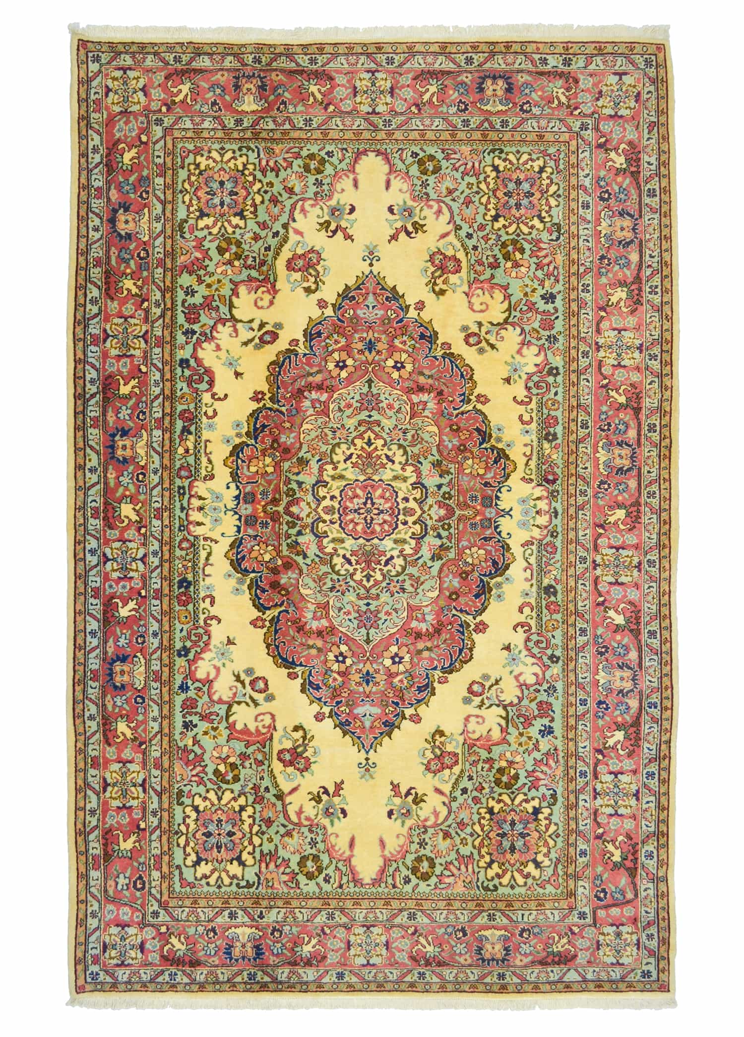 El Dokuma Vintage Konya Ladik Halısı 168x270 cm (4.53 m²)