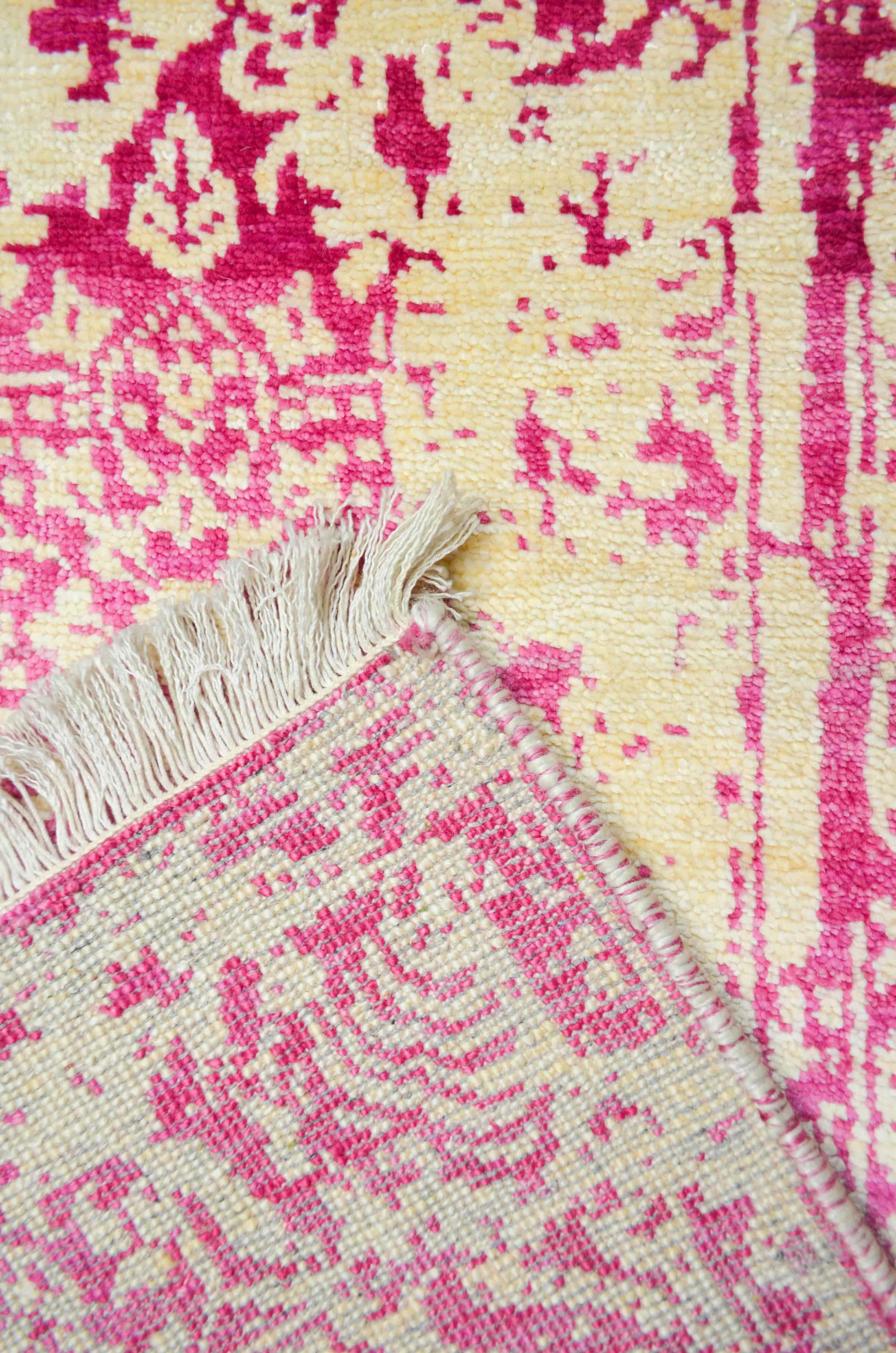 Colour Me Bambudan El Dokuma Halı 94x156 cm (1.46 m²)