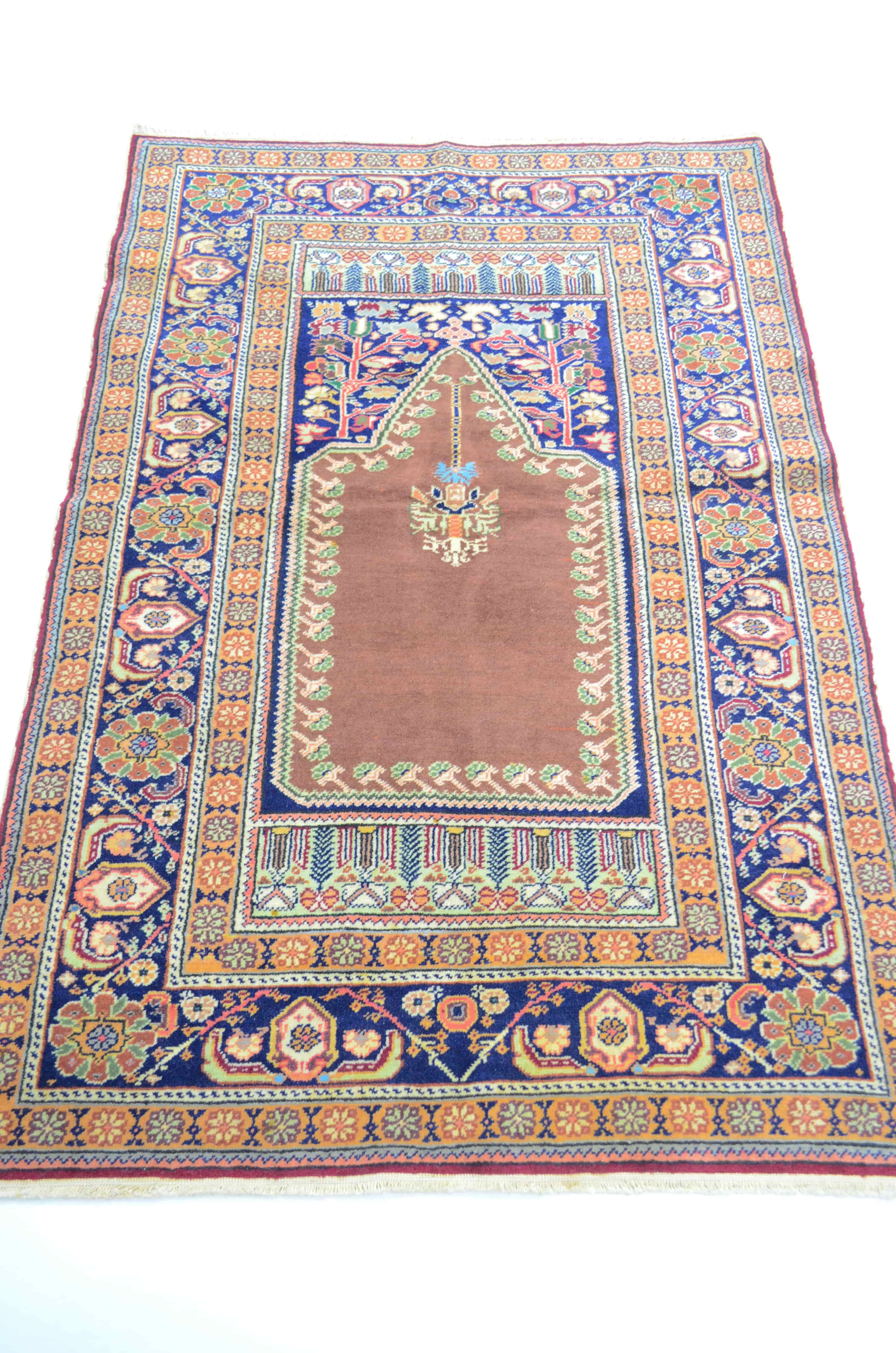 El Dokuma Kayseri Mihraplı Halı 86x133 cm (1.14 m²)