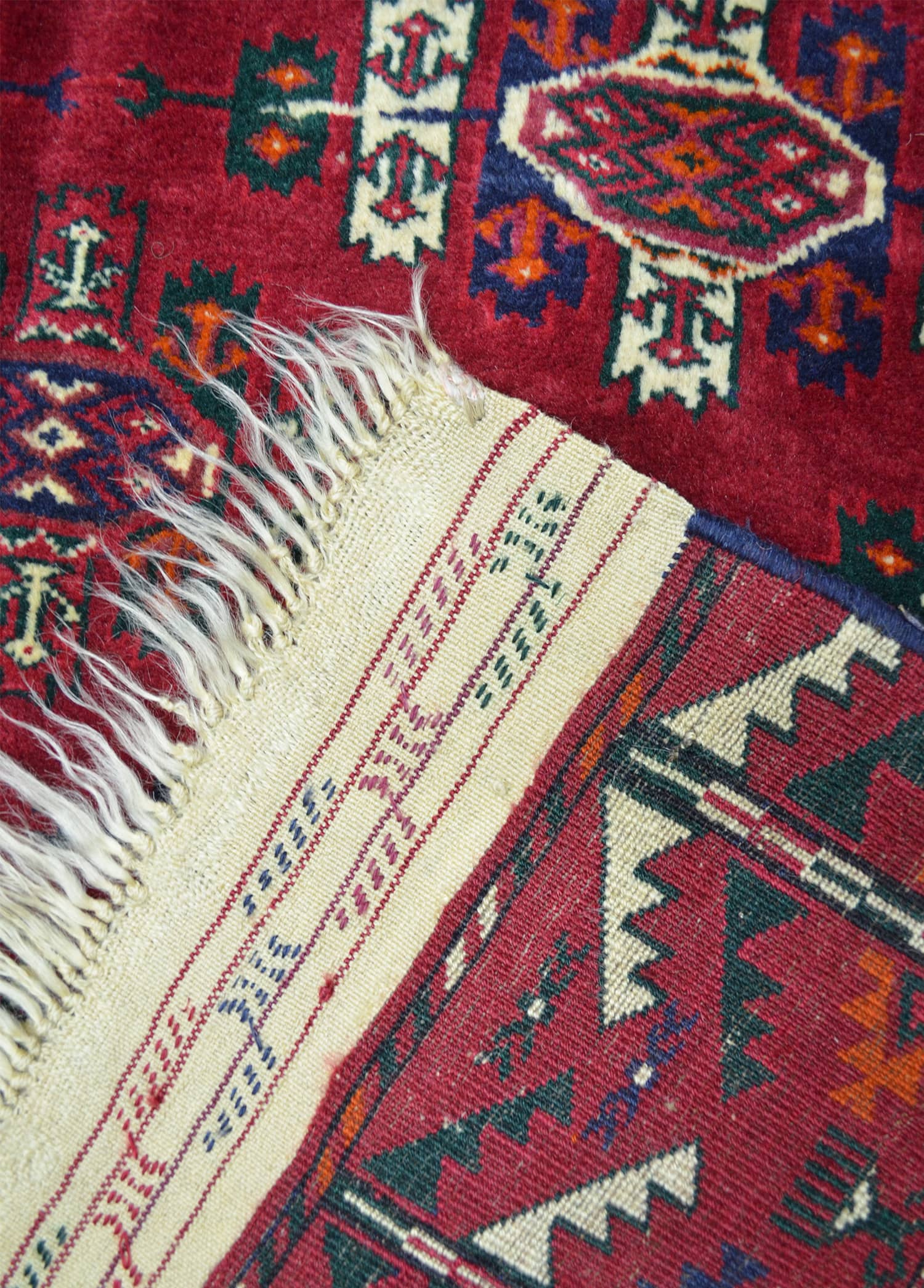 Türkmen Buhara El Dokuma Halısı 130x193 cm (2.51 m²)