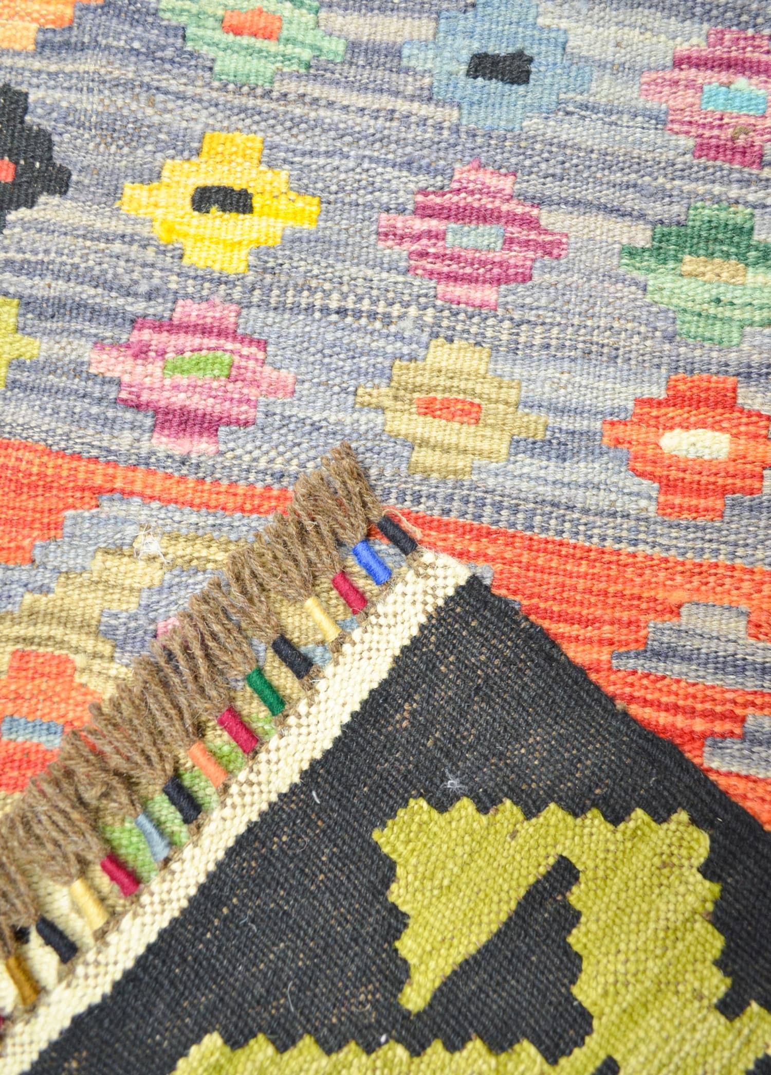 El Dokuma Afgan Kilim 174x241 cm (4.19 m²)