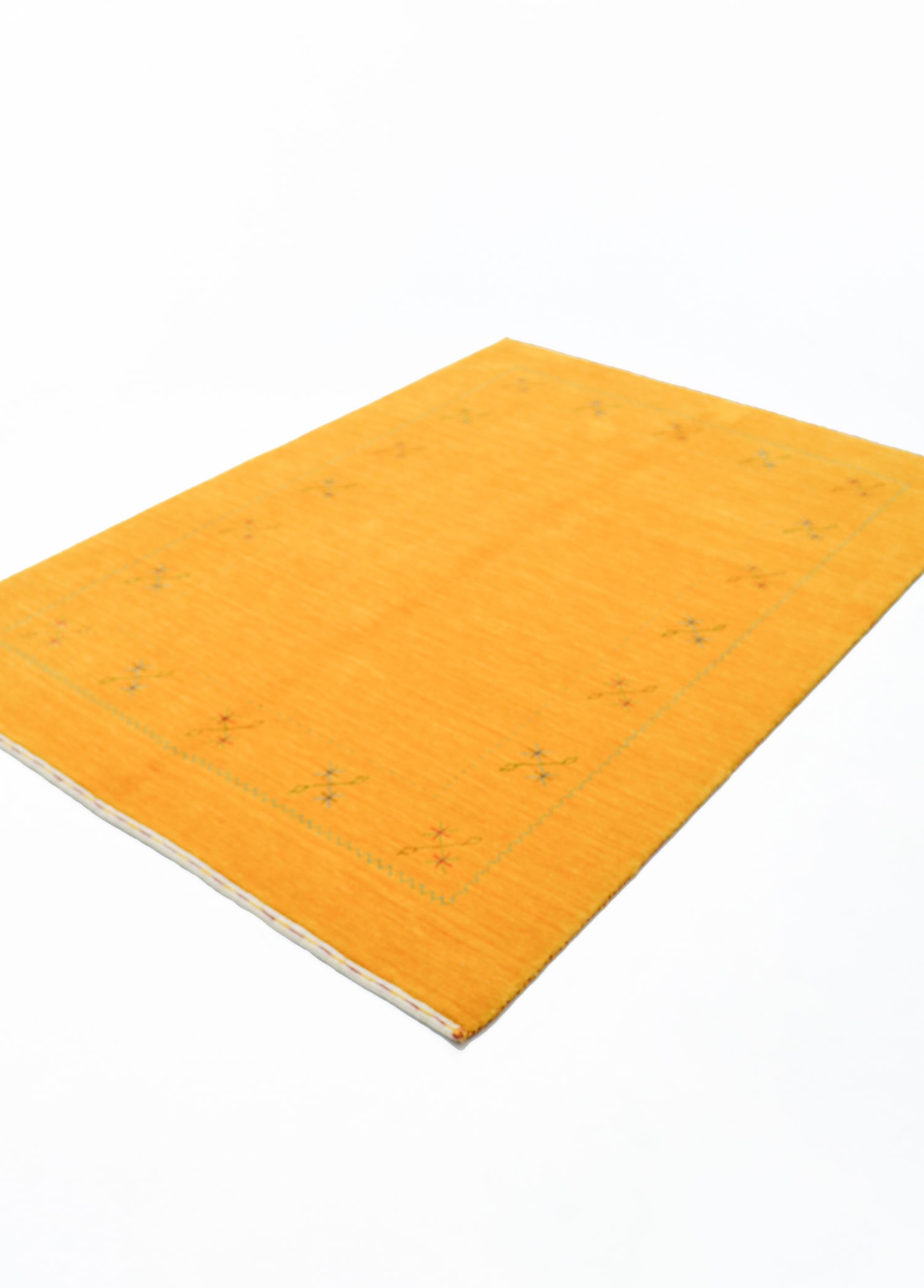 Lori Hardal Sarısı Modern El Dokuma Halısı 140x200 cm (2.8 m²)