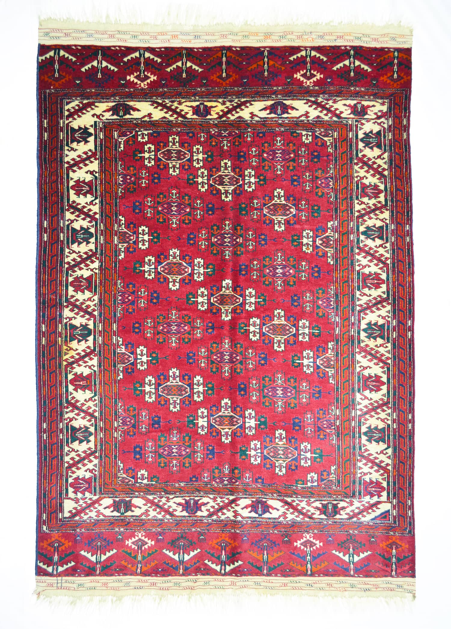 Türkmen Buhara El Dokuma Halısı 130x193 cm (2.51 m²)