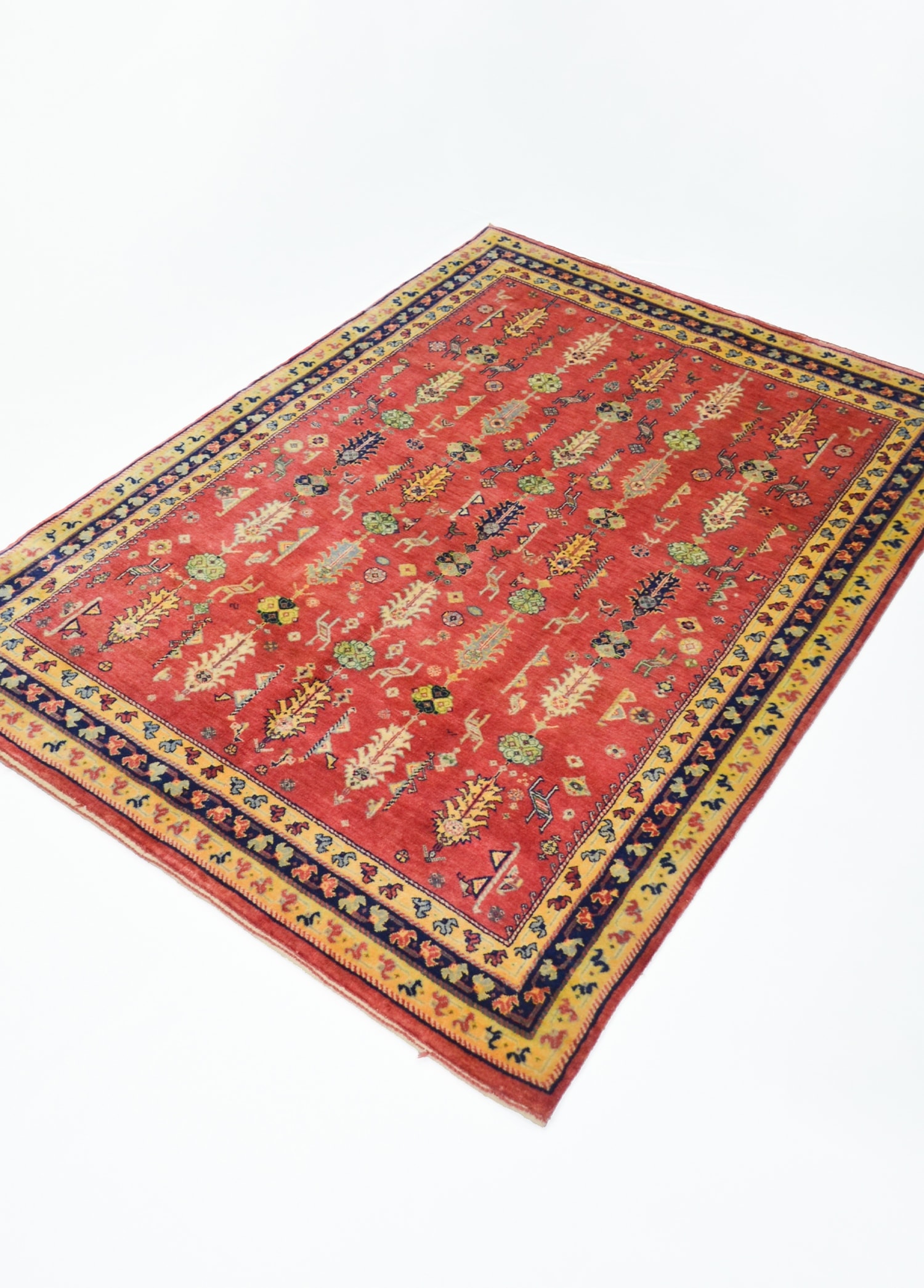 El Dokuma İran Süper Saruk Halısı 130x186 cm (2.42 m²)