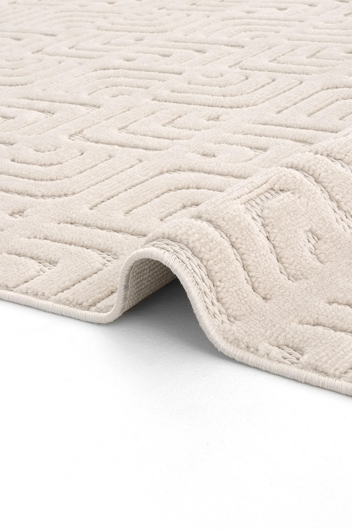 Prag 9212 Modern Desen ve Yumuşak Dokulu Pastel Renk Halı