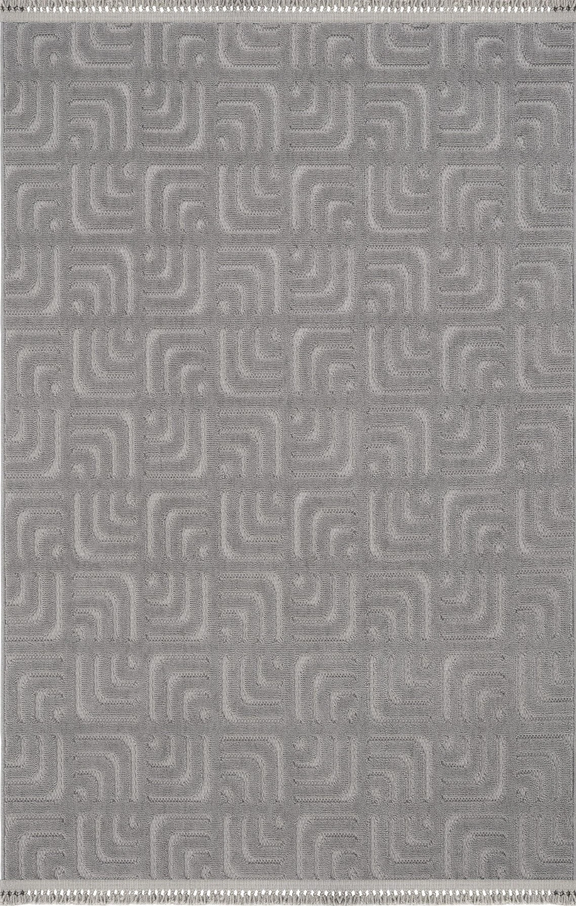 Prag 9210 Modern Desen ve Yumuşak Dokulu Pastel Renk Halı