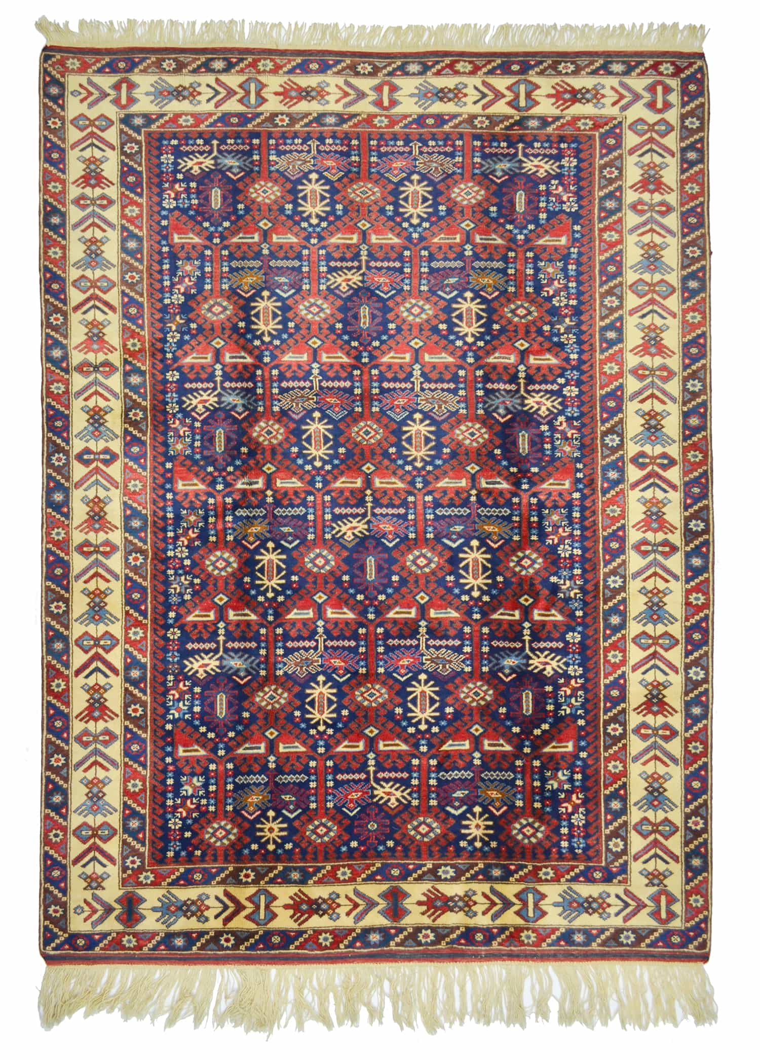 Yünden El Dokuma Döşemealtı Halısı 192x280 cm (5.38 m²)