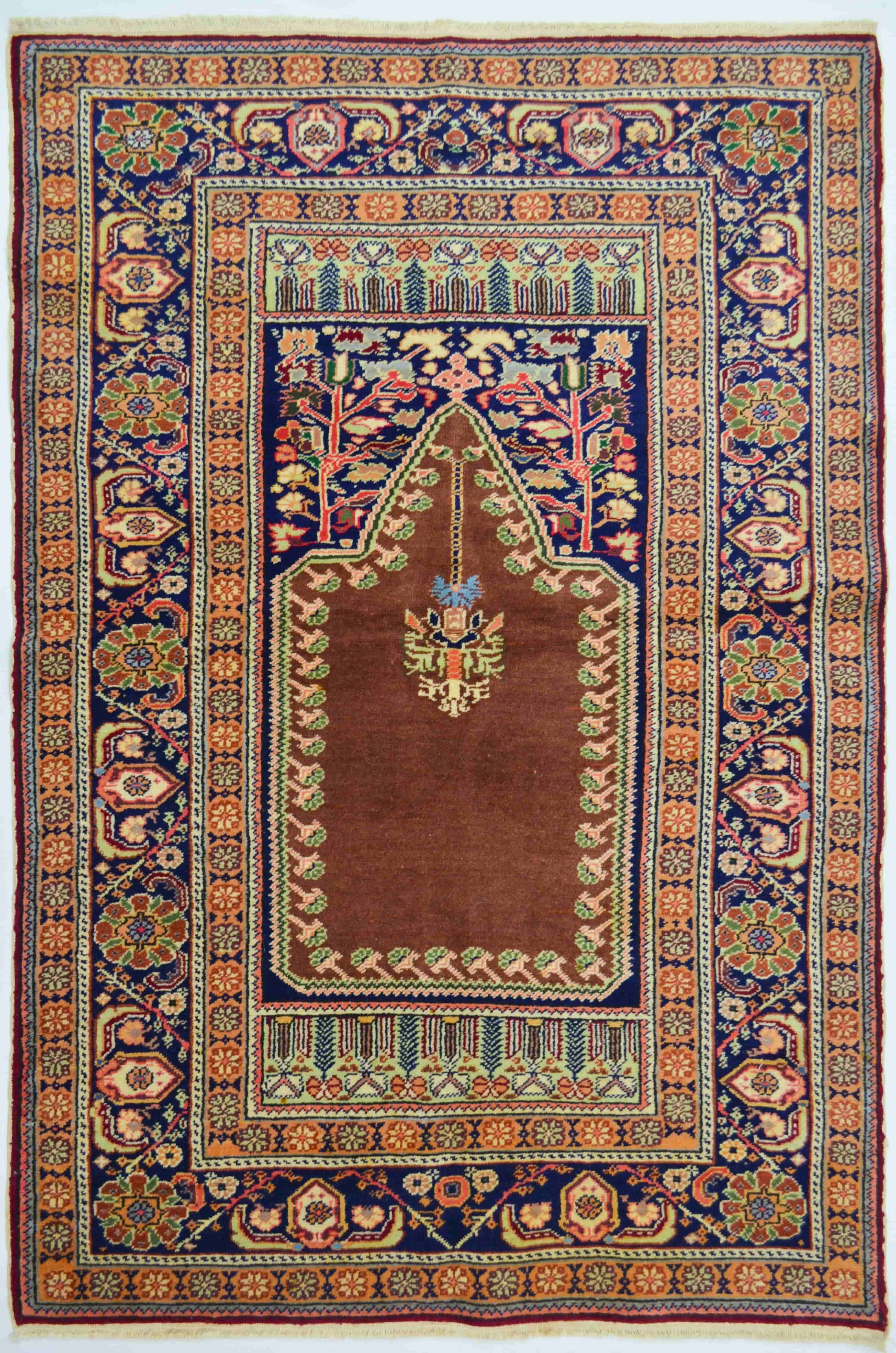 El Dokuma Kayseri Mihraplı Halı 86x133 cm (1.14 m²)