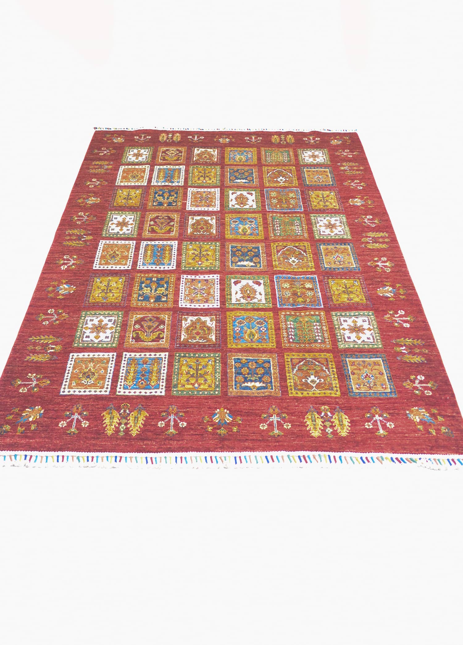 Afgan Binbirgece El Dokuma Halısı 174x231 cm (4.02 m²)