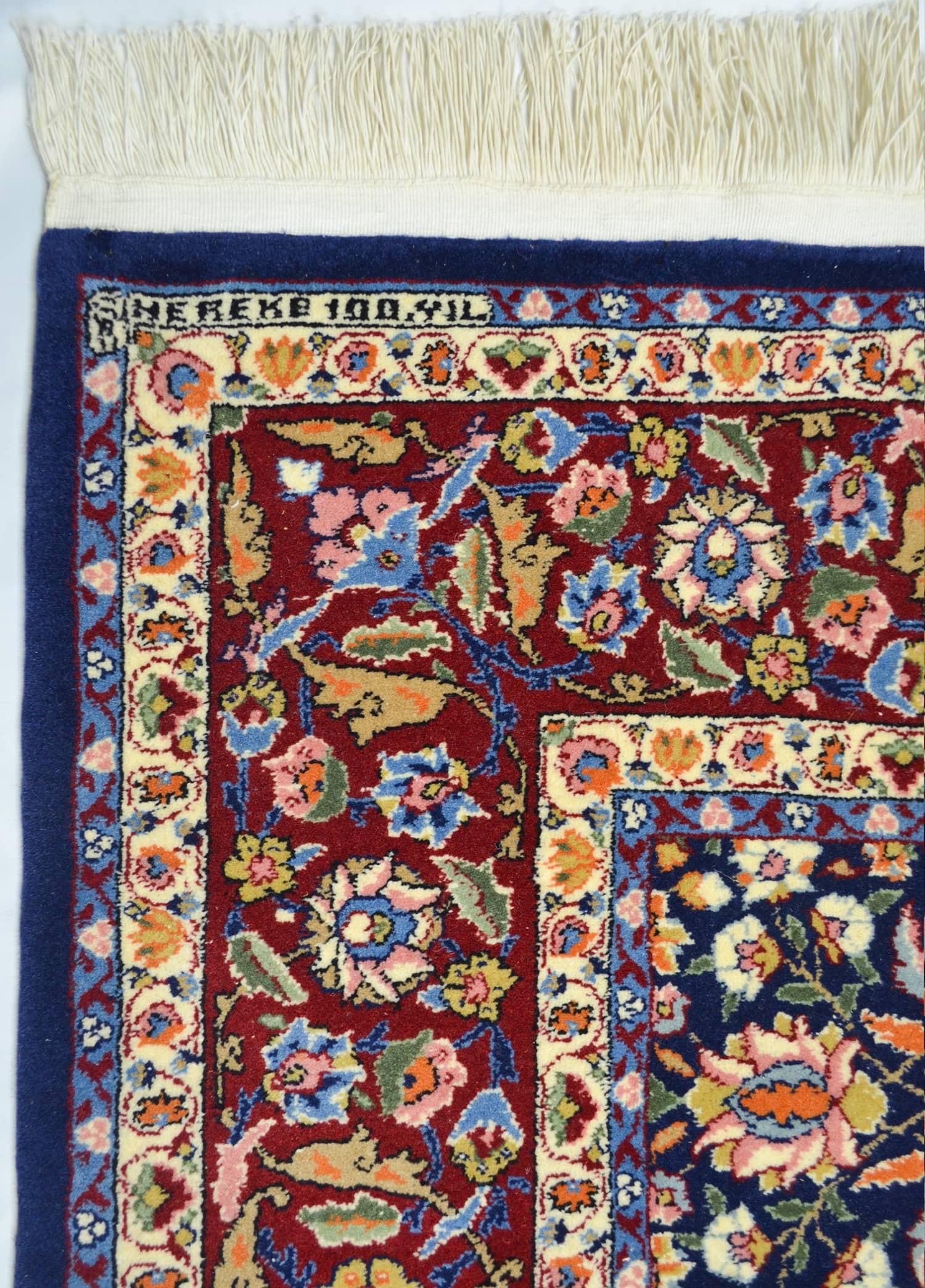 Hereke Özel 100. Yıl Serisi Yün Halı 151x259 cm (3.91 m²)