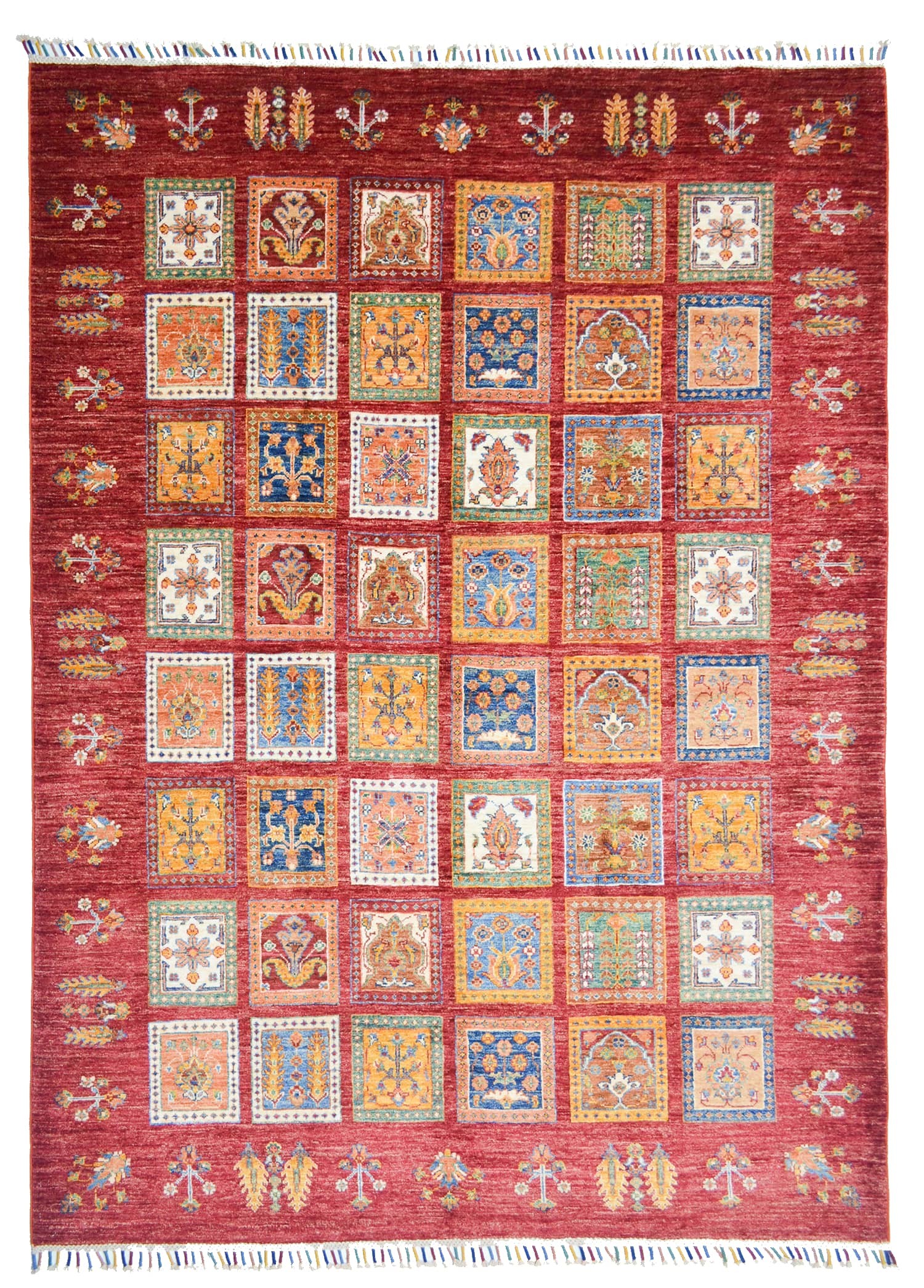 Afgan Binbirgece El Dokuma Halısı 174x231 cm (4.02 m²)