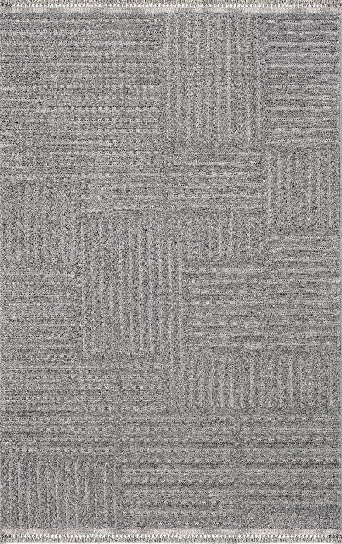 Prag 9202 Modern Desen ve Yumuşak Dokulu Pastel Renk Halı