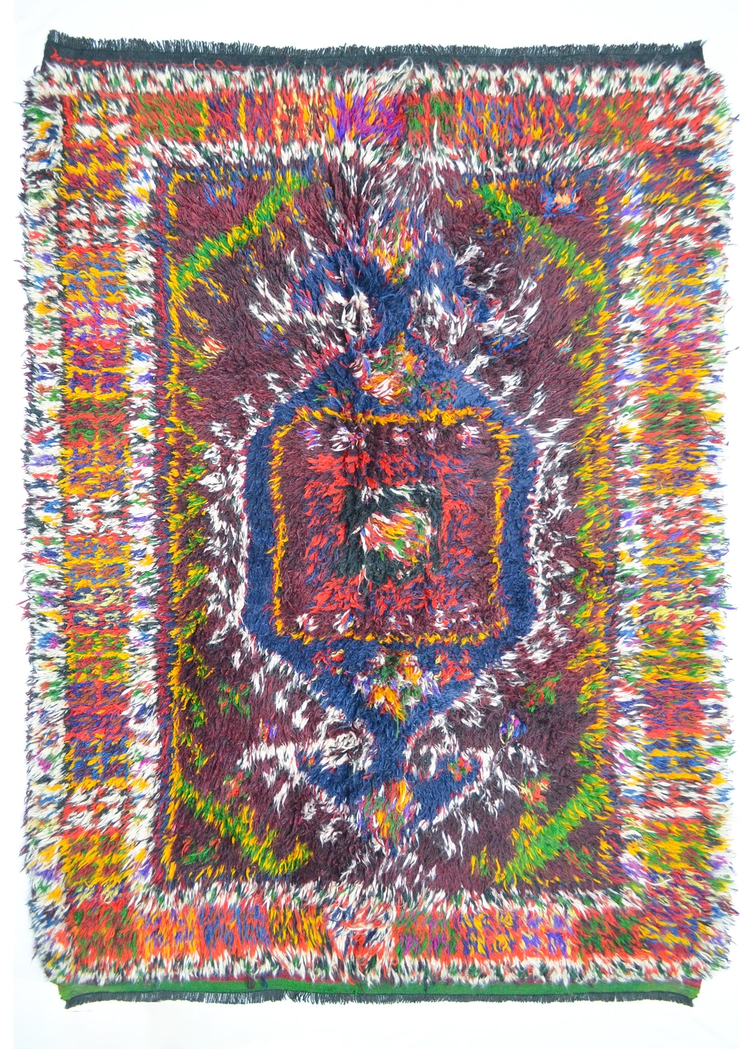 Yünden El Dokuma Konya Tülü Halı 100x150 cm (1.50 m²)