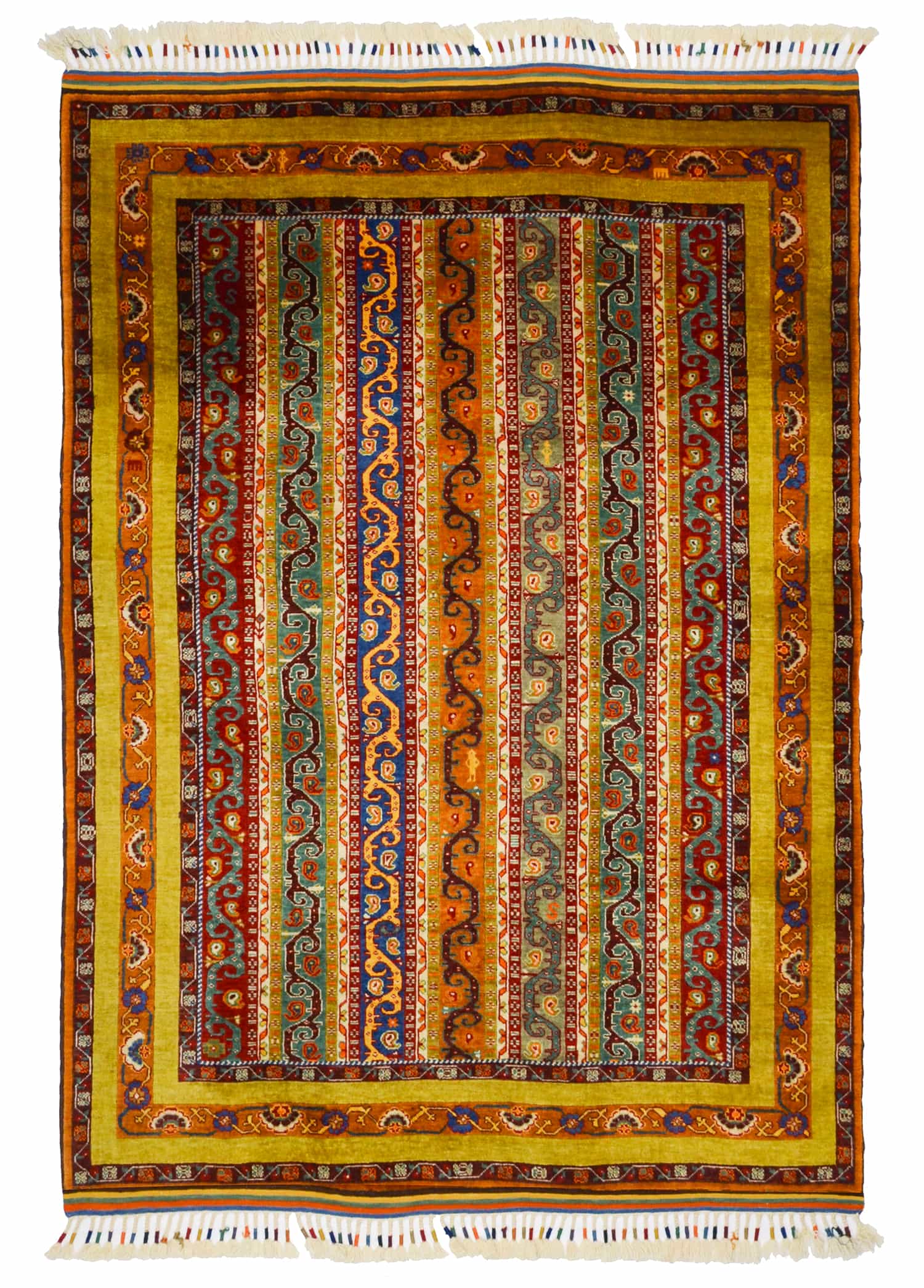 Yünden El Dokuma Sivas Şal Halısı 156x218 cm (3.4 m²)