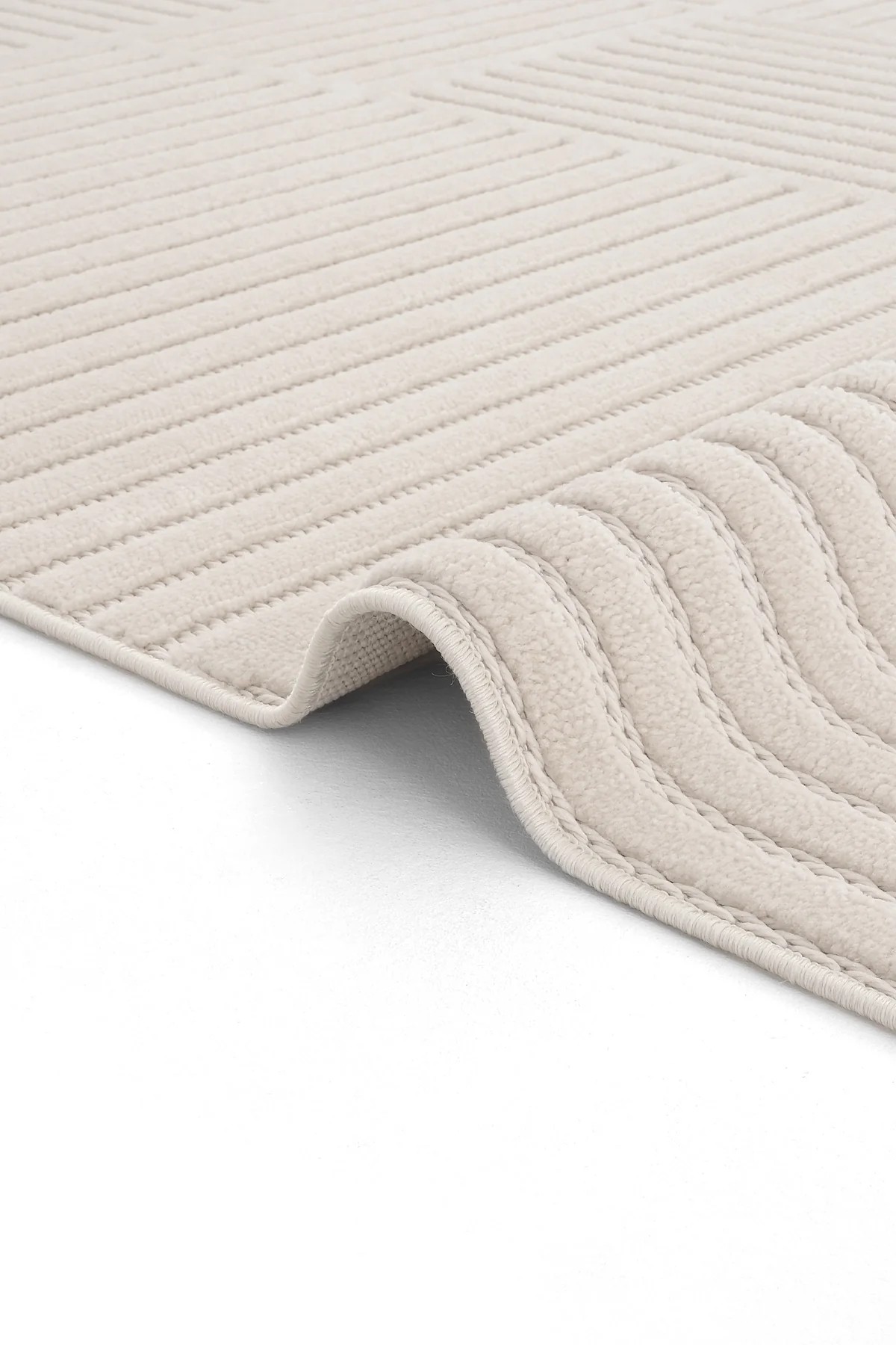 Prag 9204 Modern Desen ve Yumuşak Dokulu Pastel Renk Halı