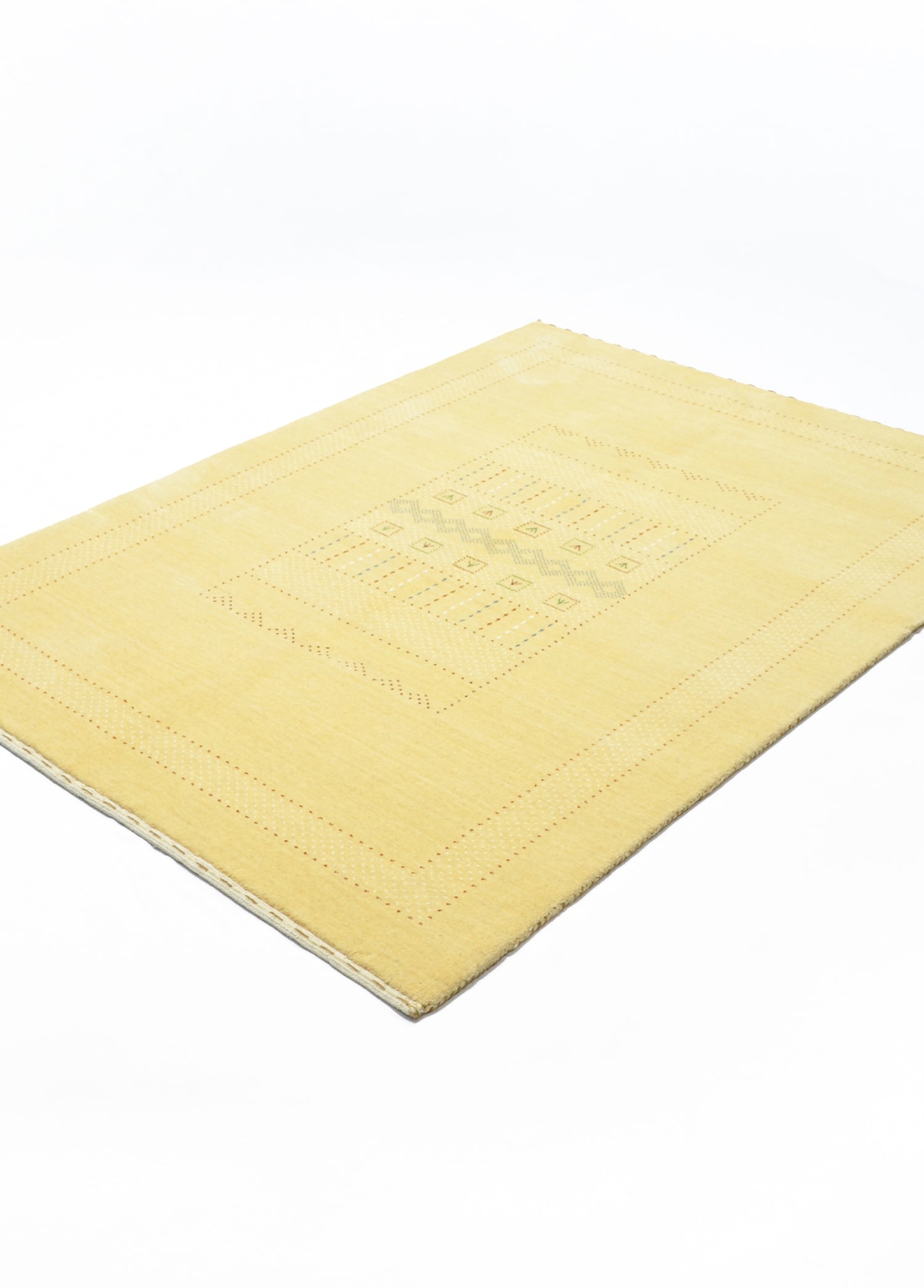 Lori Bej Renk Modern El Dokuma Halısı 140x200 cm (2.8 m²)