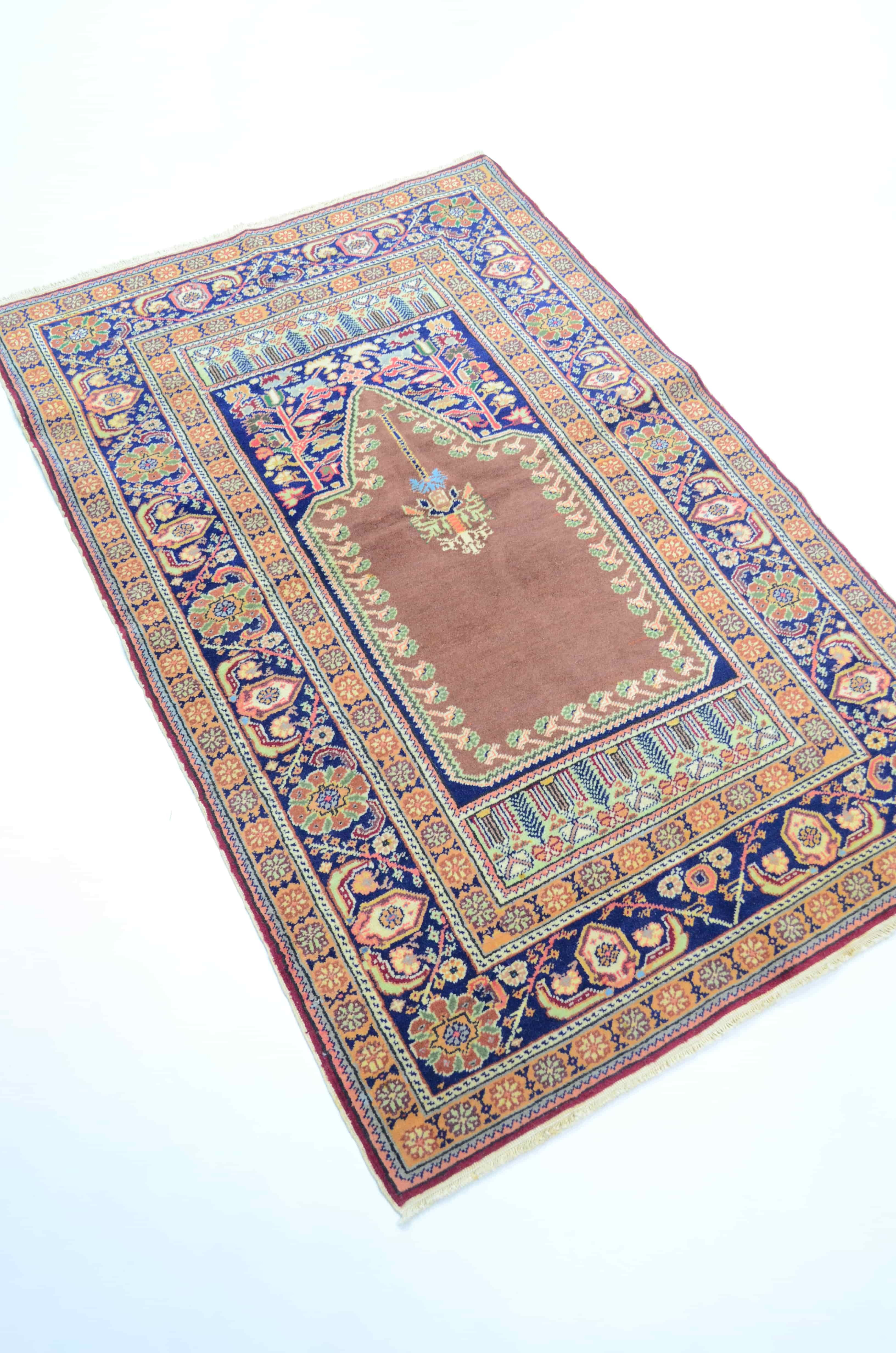El Dokuma Kayseri Mihraplı Halı 86x133 cm (1.14 m²)