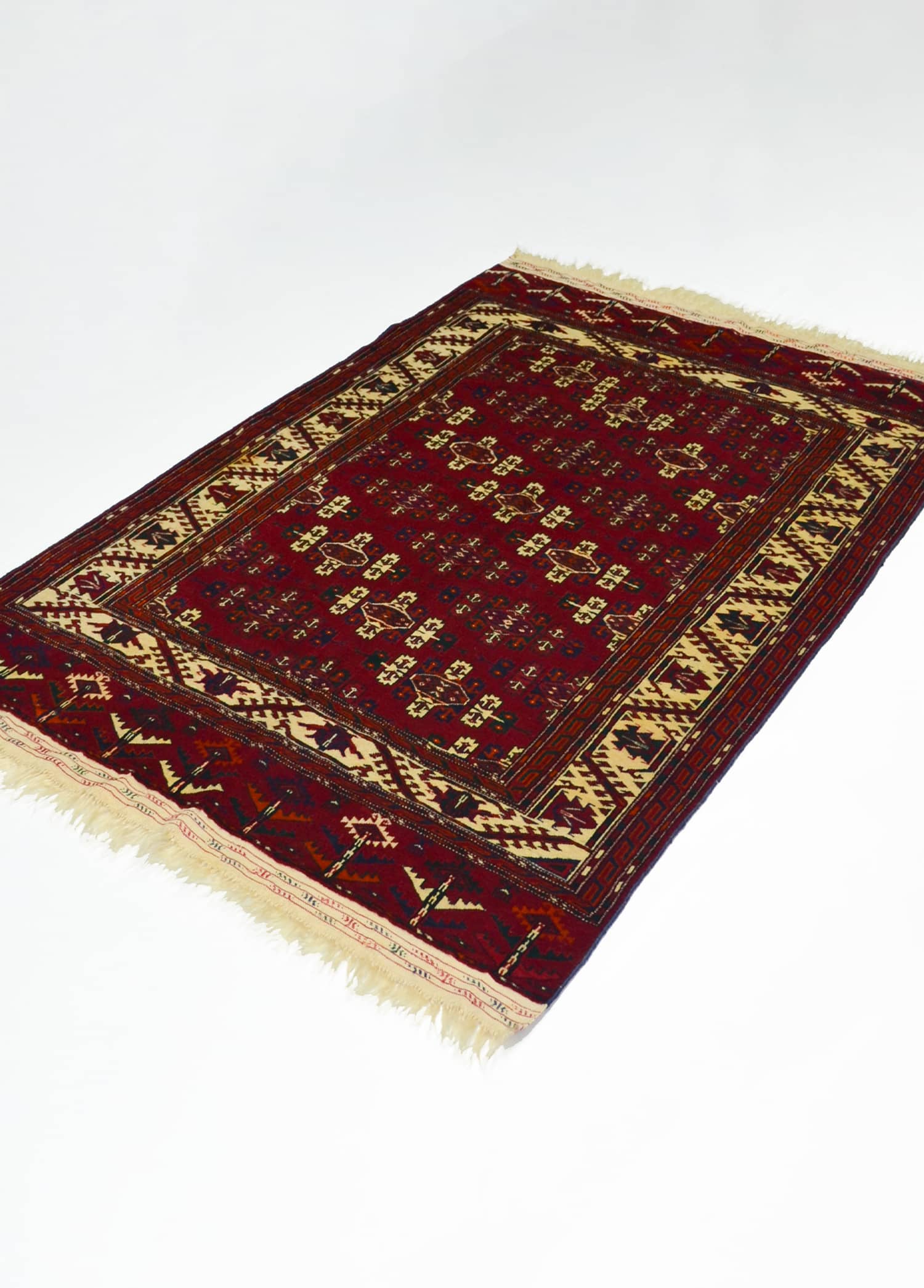 Türkmen Buhara El Dokuma Halısı 130x193 cm (2.51 m²)