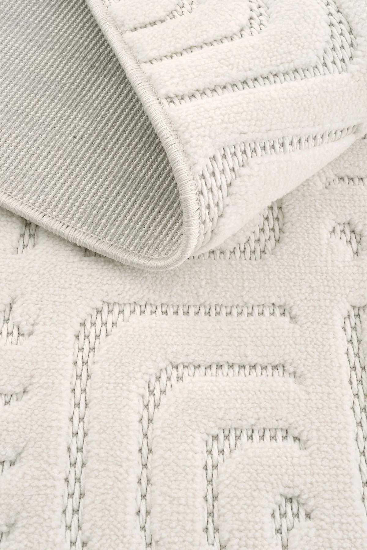 Prag 9209 Modern Desen ve Yumuşak Dokulu Pastel Renk Halı