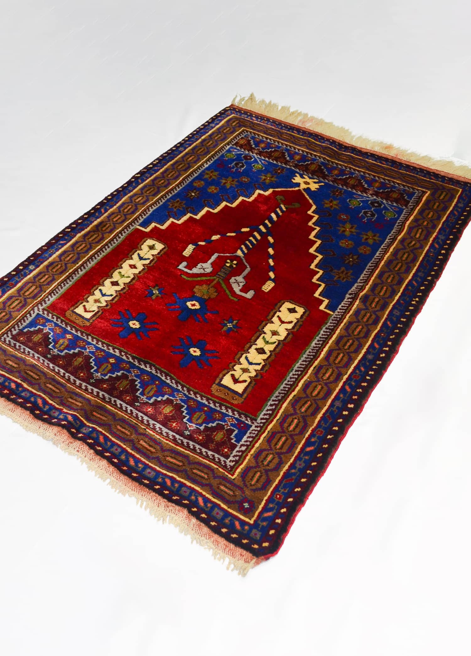 Taşpınar El Dokuma Mihraplı Halı 102x151 cm (1.54 m²)