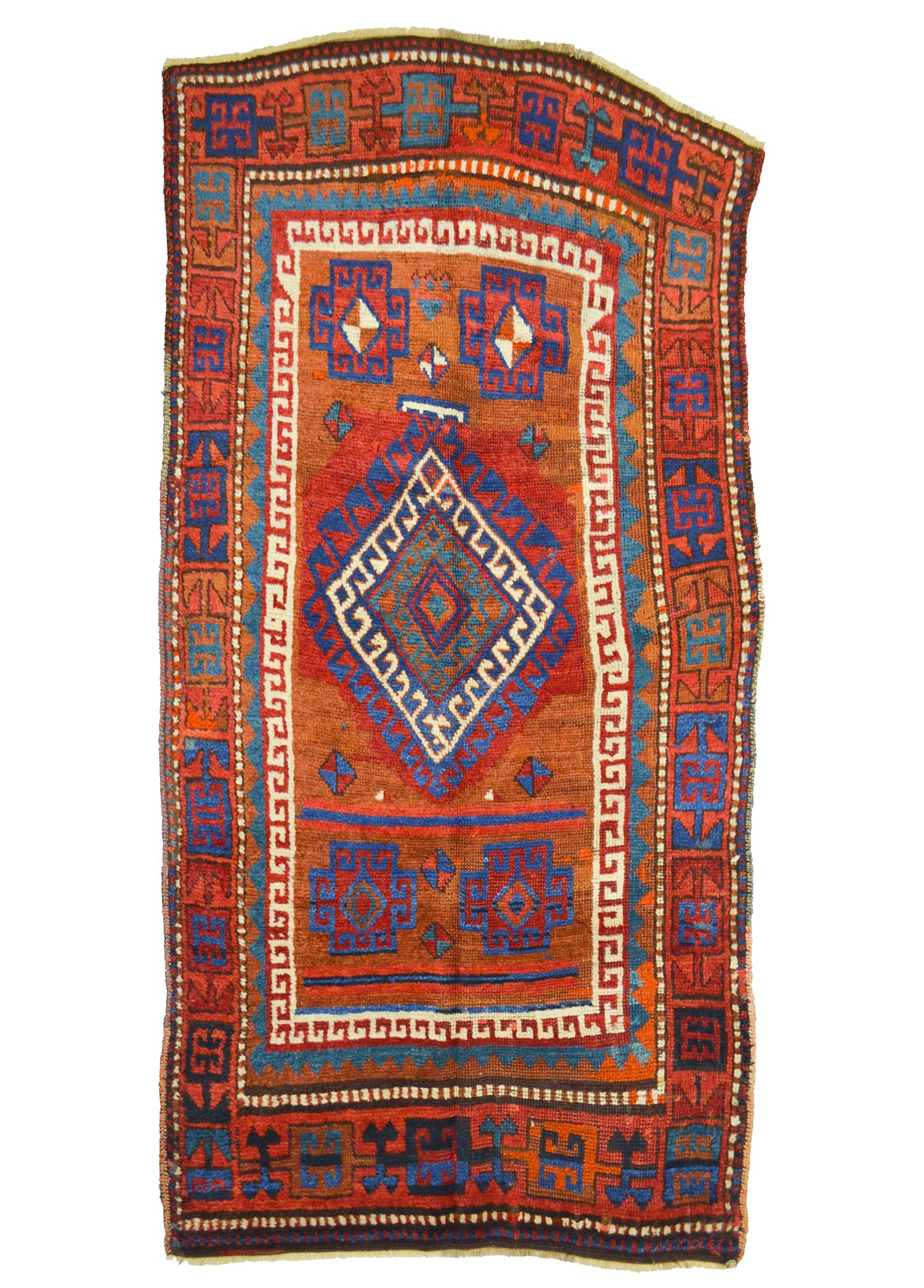 Antika Malatya Şafak Aşireti Halısı 94x190 cm (1.78 m²)