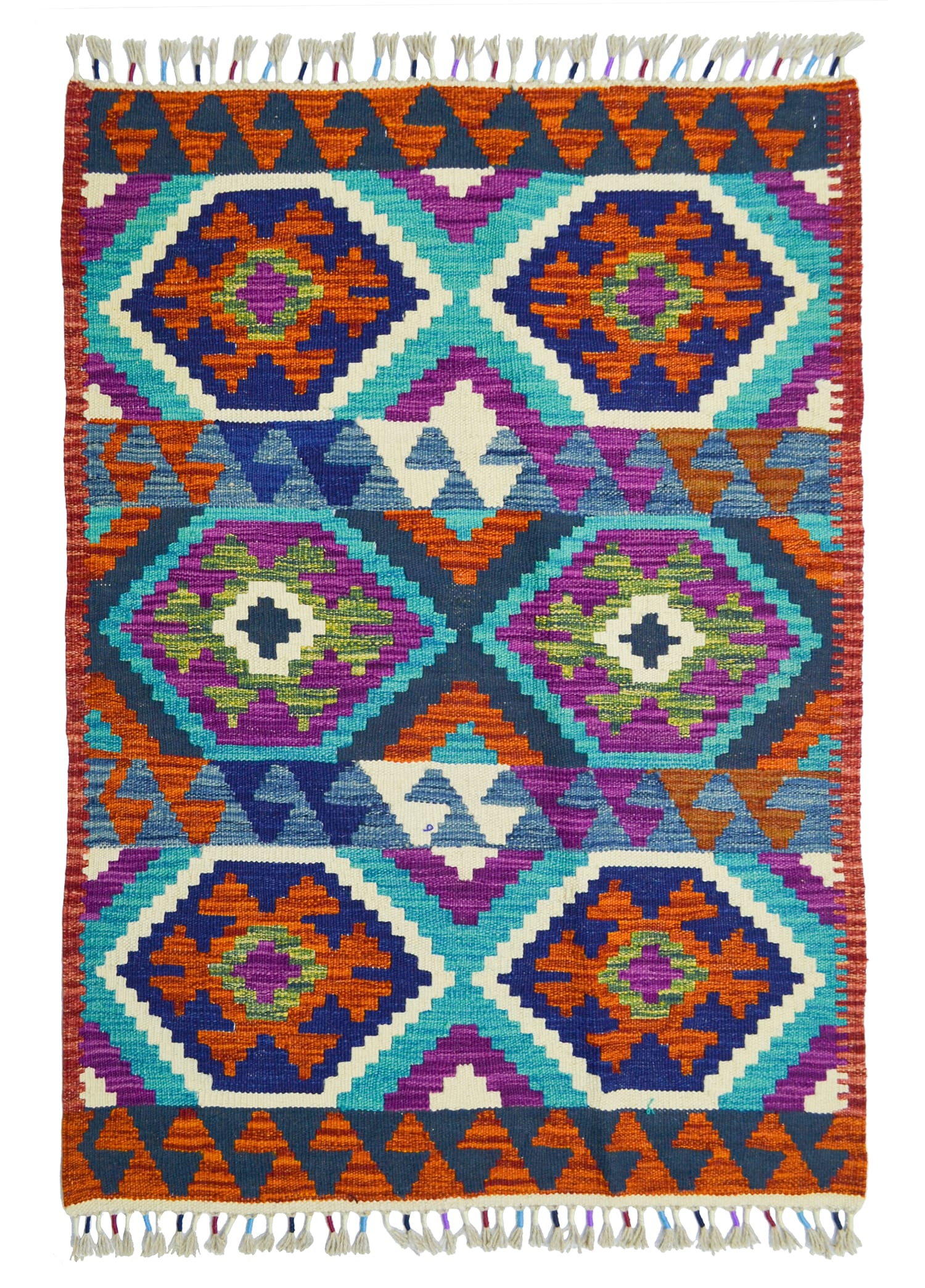 El Dokuma Afgan Kilim 83x120 cm (1 m²)