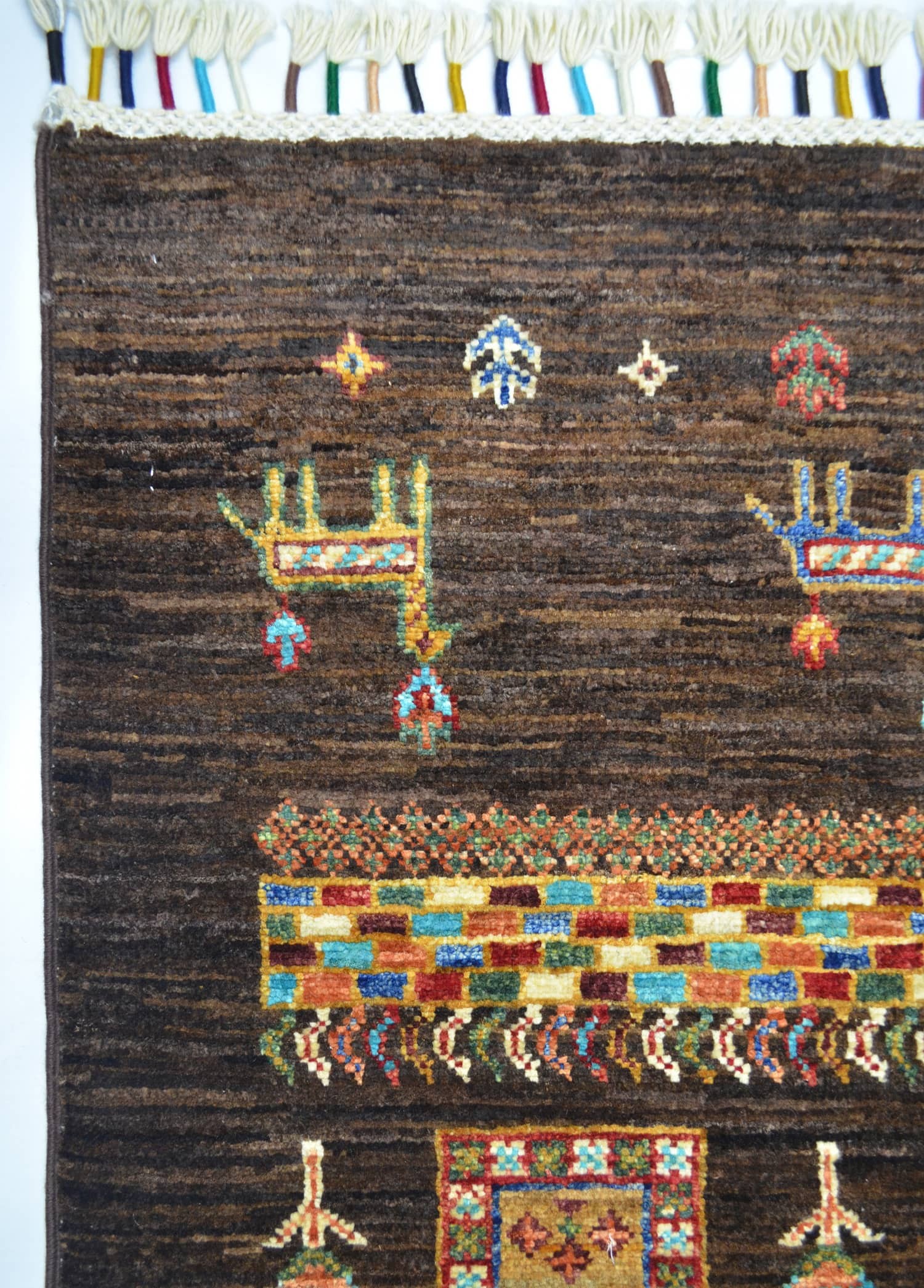 Afgan Gabbe El Dokuma Halısı 153x197 cm (3.01 m²)