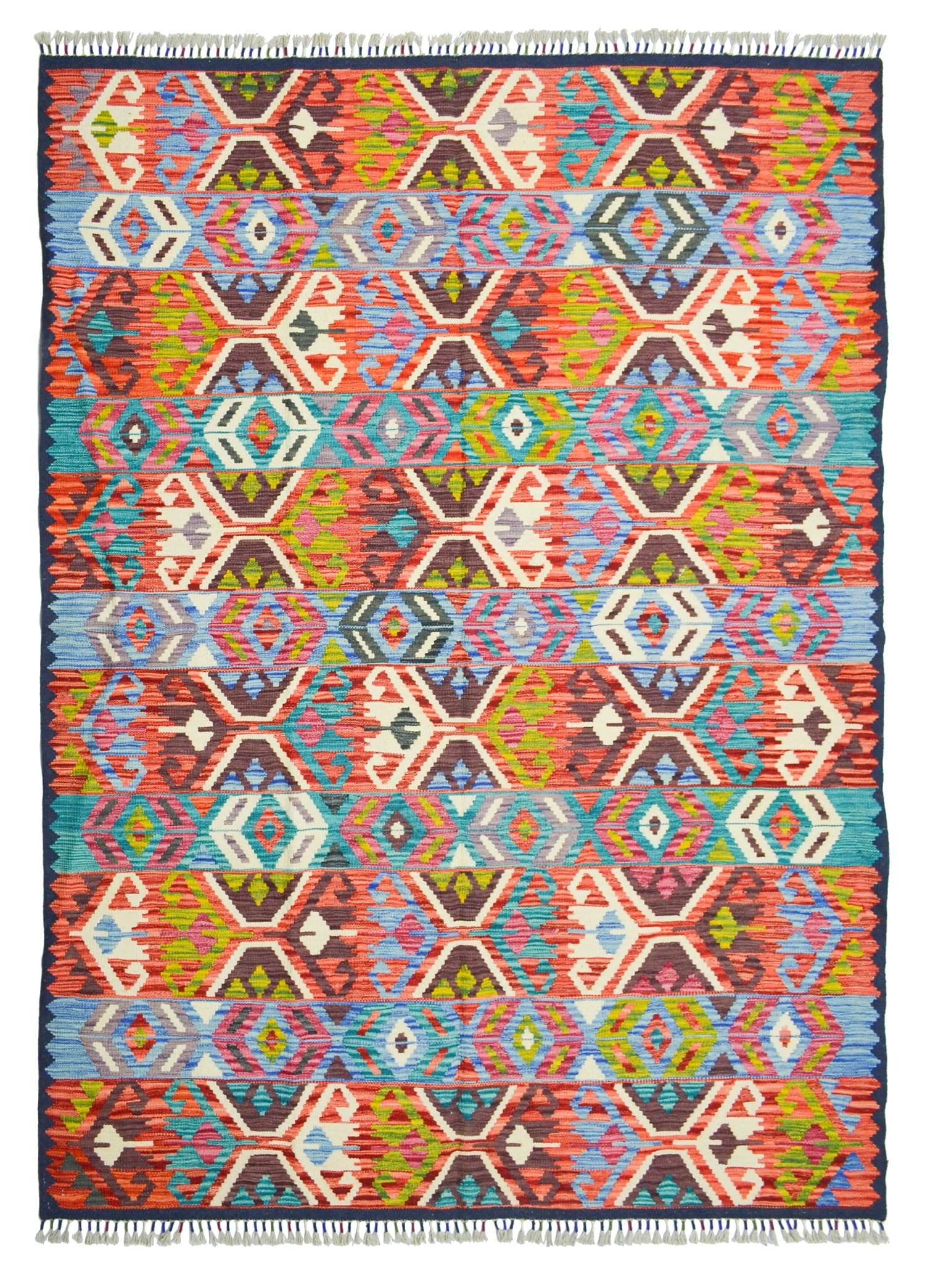 El Dokuma Afgan Kilim 168x234 cm (3.93 m²)