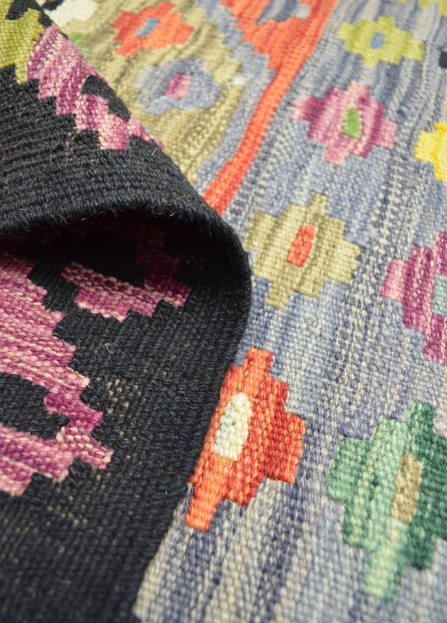 El Dokuma Afgan Kilim 174x241 cm (4.19 m²)