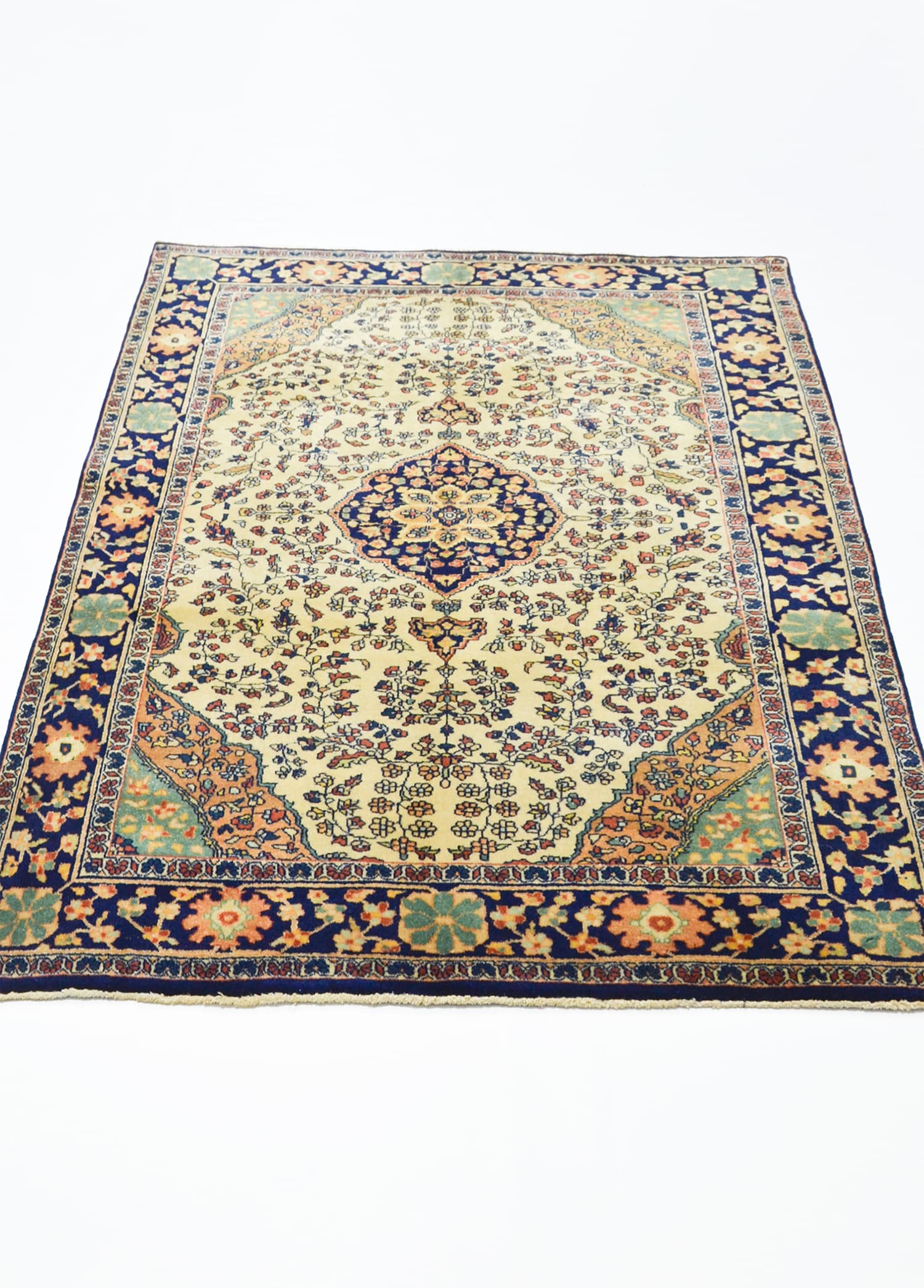 El Dokuma İran Saruk Halısı 118x176 cm (2.07 m²)