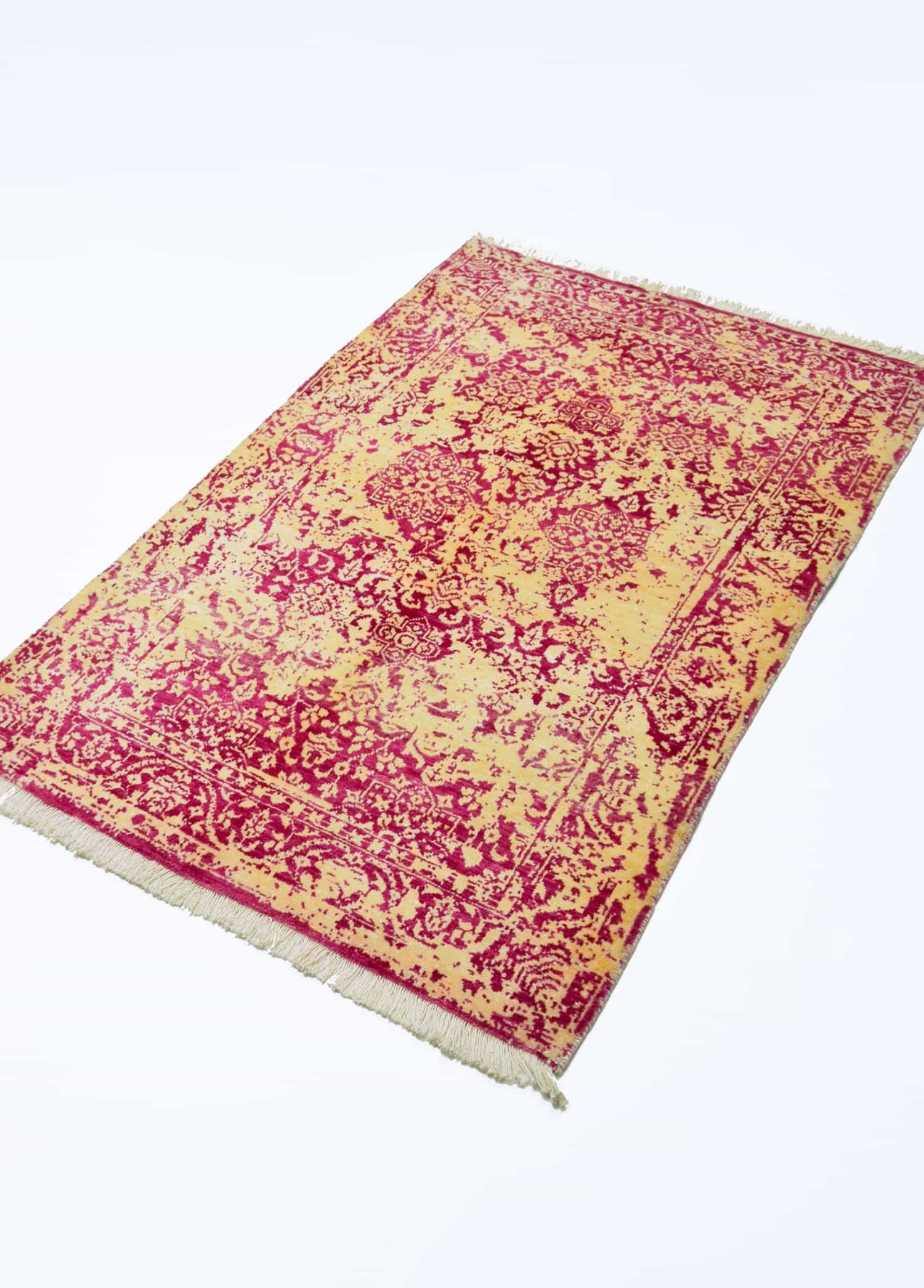 Colour Me Bambudan El Dokuma Halı 94x156 cm (1.46 m²)