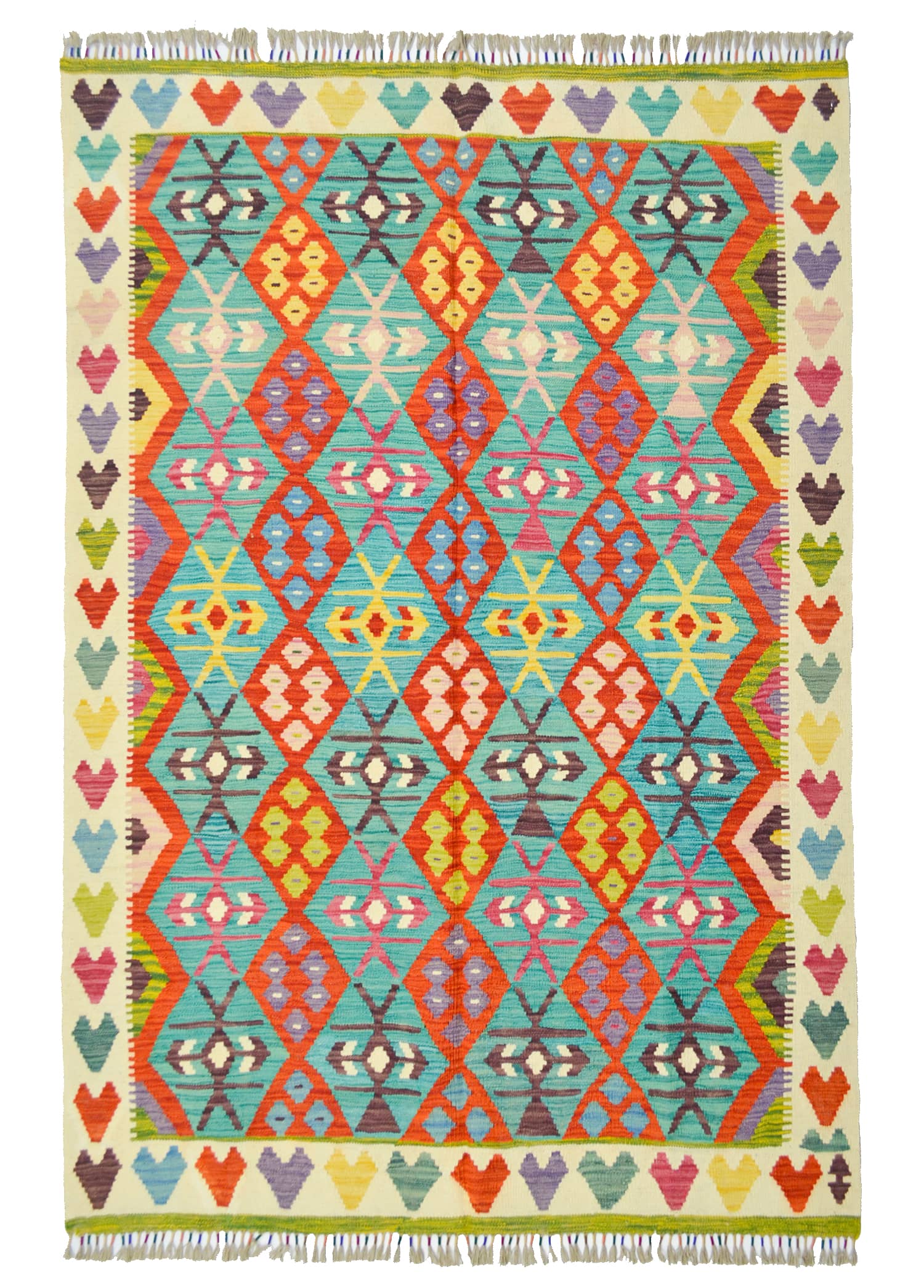 Afgan El Dokuma Kilim 150x202 cm (3.03 m²)