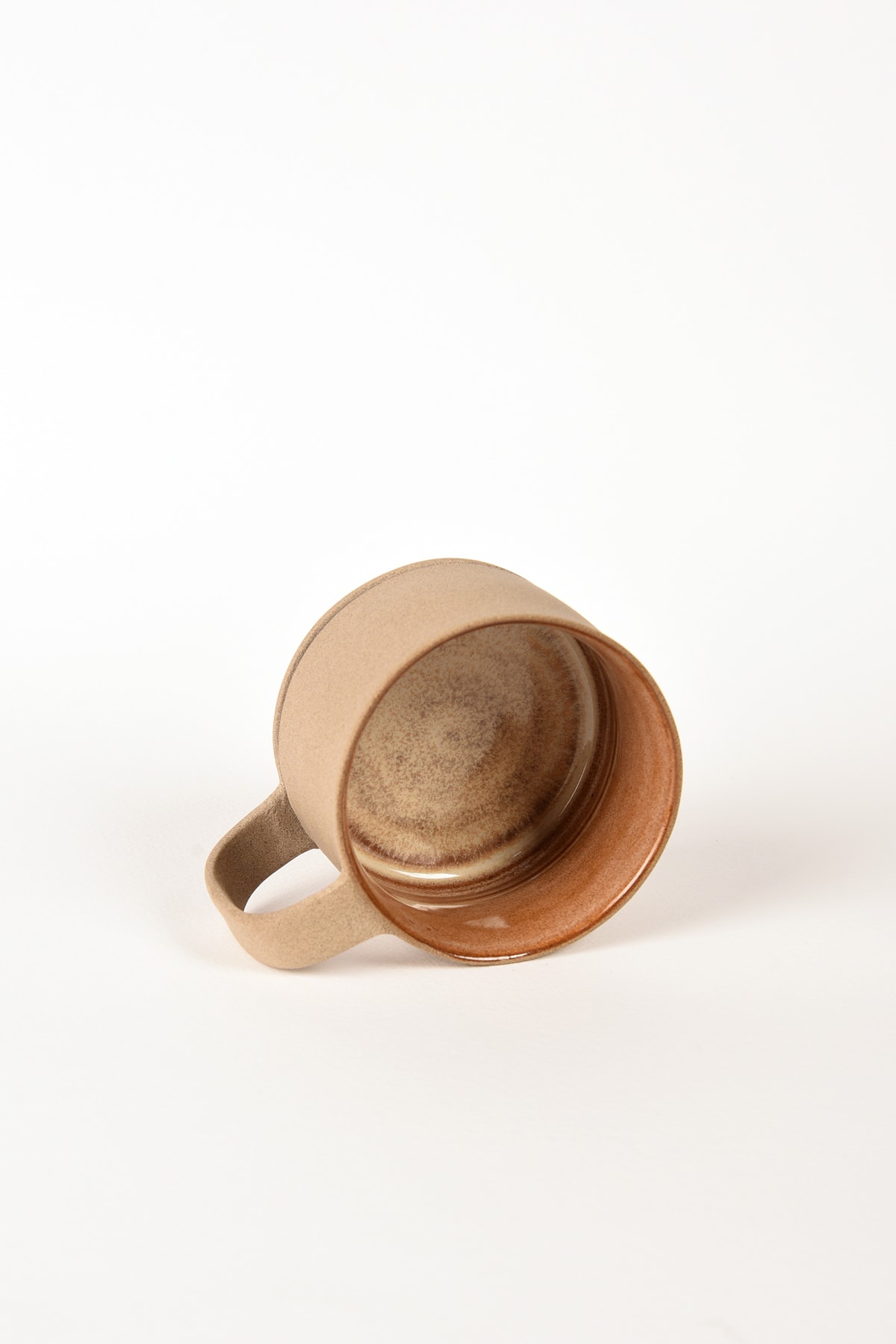 Toffee Kahve Fincanı – El Yapımı 180 ml Stoneware Seramik Kupa