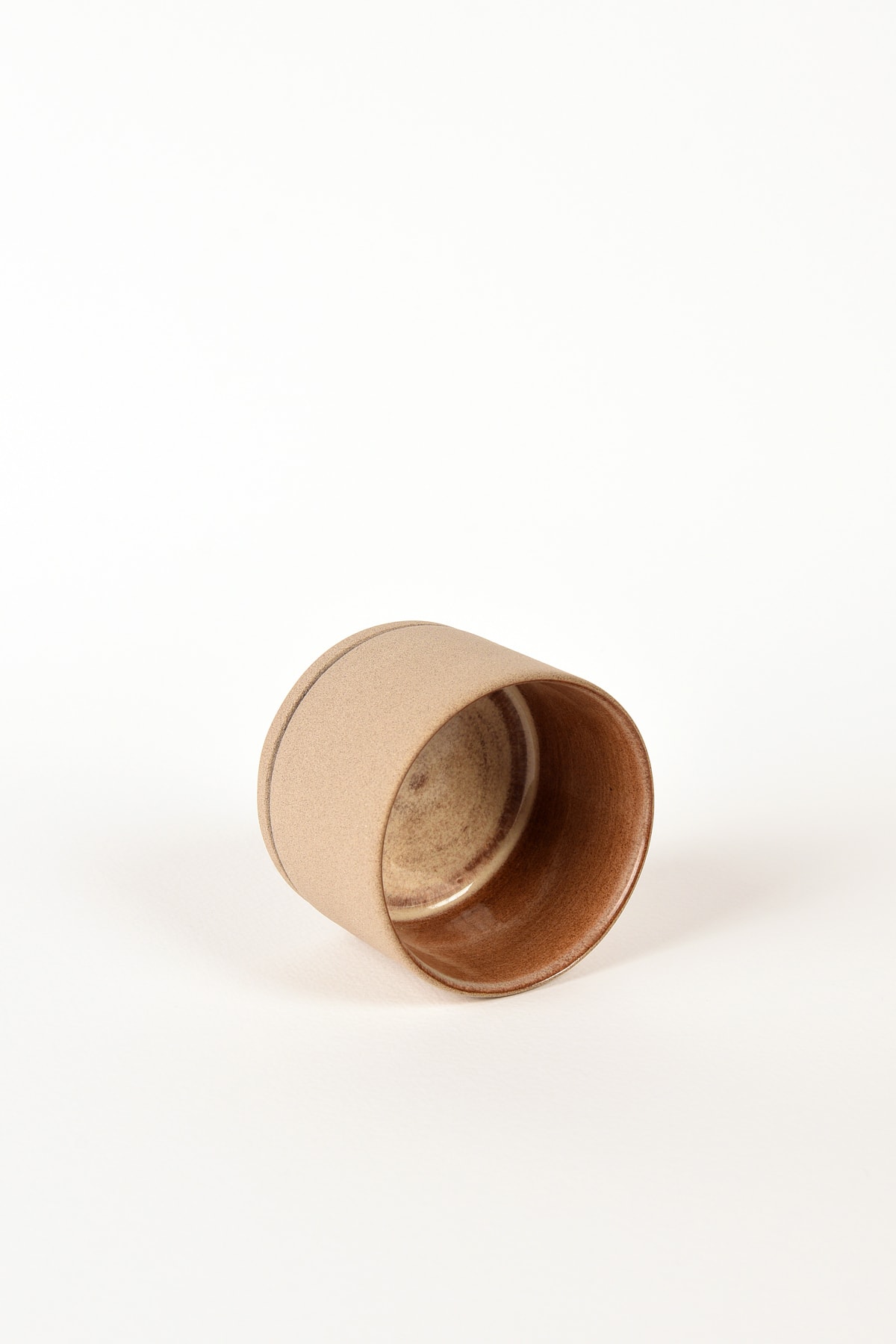 Toffee Espresso Fincanı – El Yapımı 80 ml Stoneware Seramik Kupa