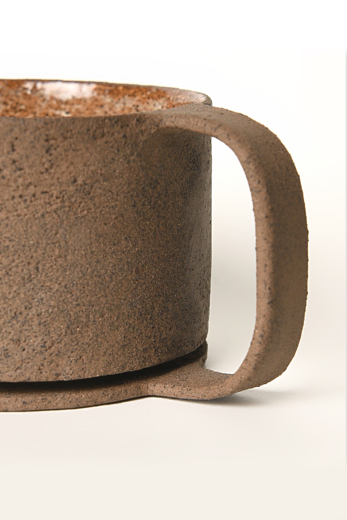 Toffee Kahverengi Kahve Fincanı – El Yapımı 180 ml Stoneware Seramik Kupa