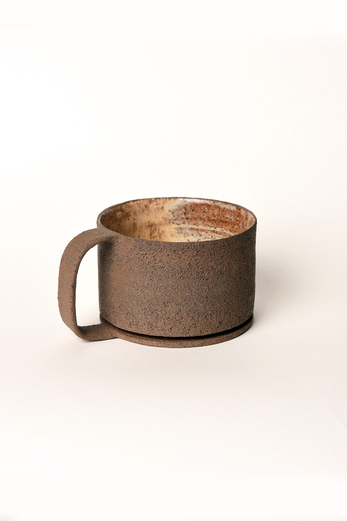 Toffee Kahverengi Kahve Fincanı – El Yapımı 180 ml Stoneware Seramik Kupa