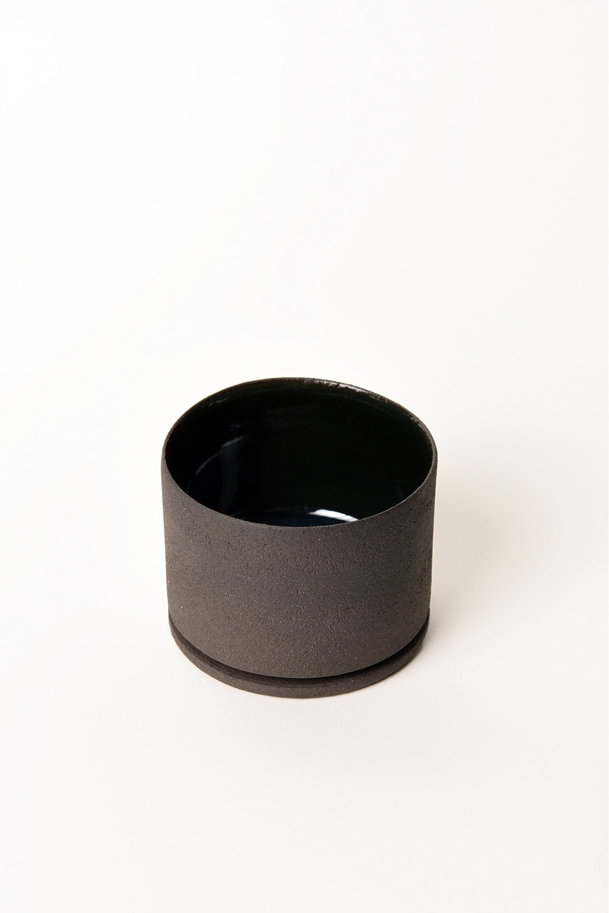 Toffee Siyah Espresso Fincanı – El Yapımı 80 ml Stoneware Seramik Kupa